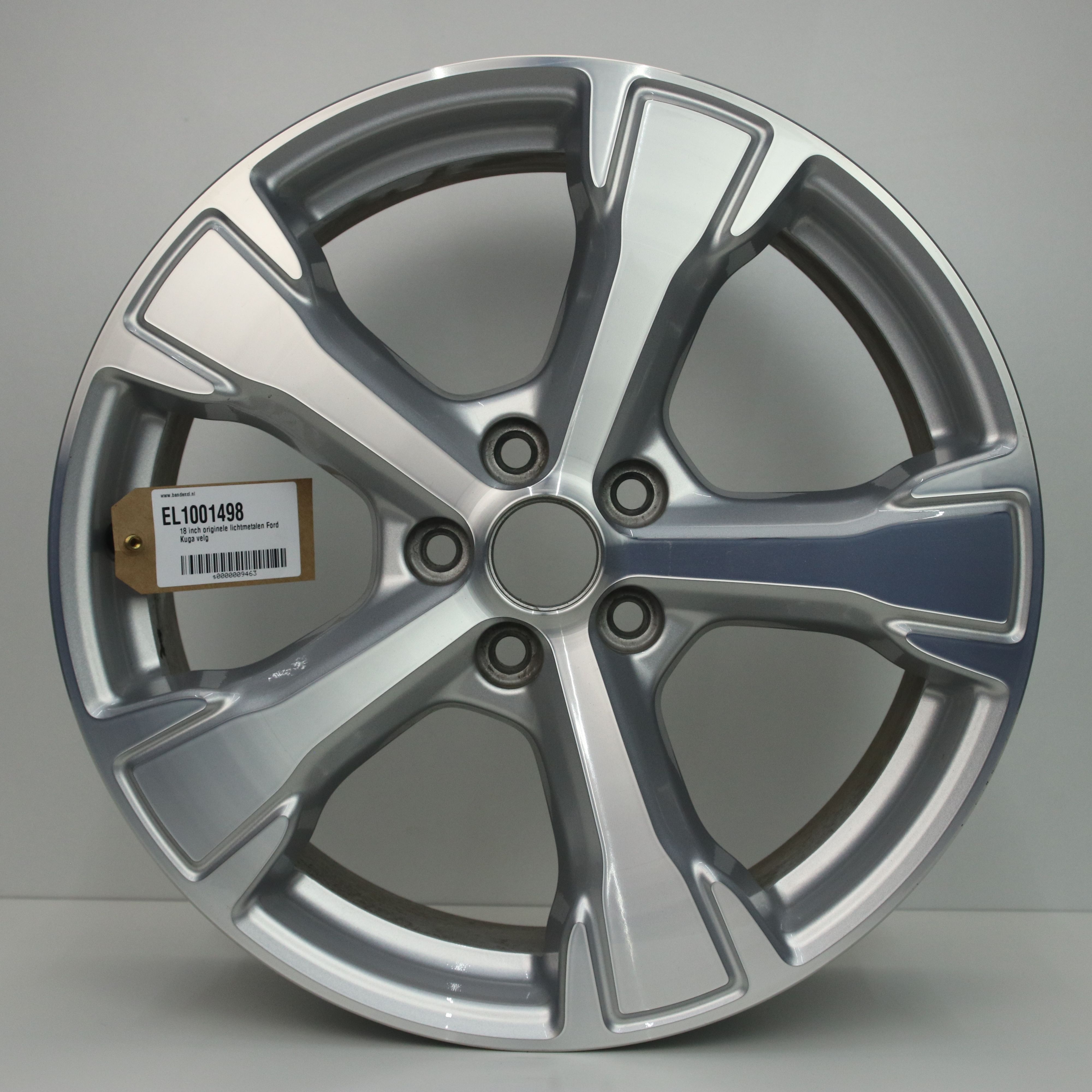 EL1001498 18 inch originele lichtmetalen Ford Kuga velg 7.50X18 5X108 ET52.5 NB63.40
