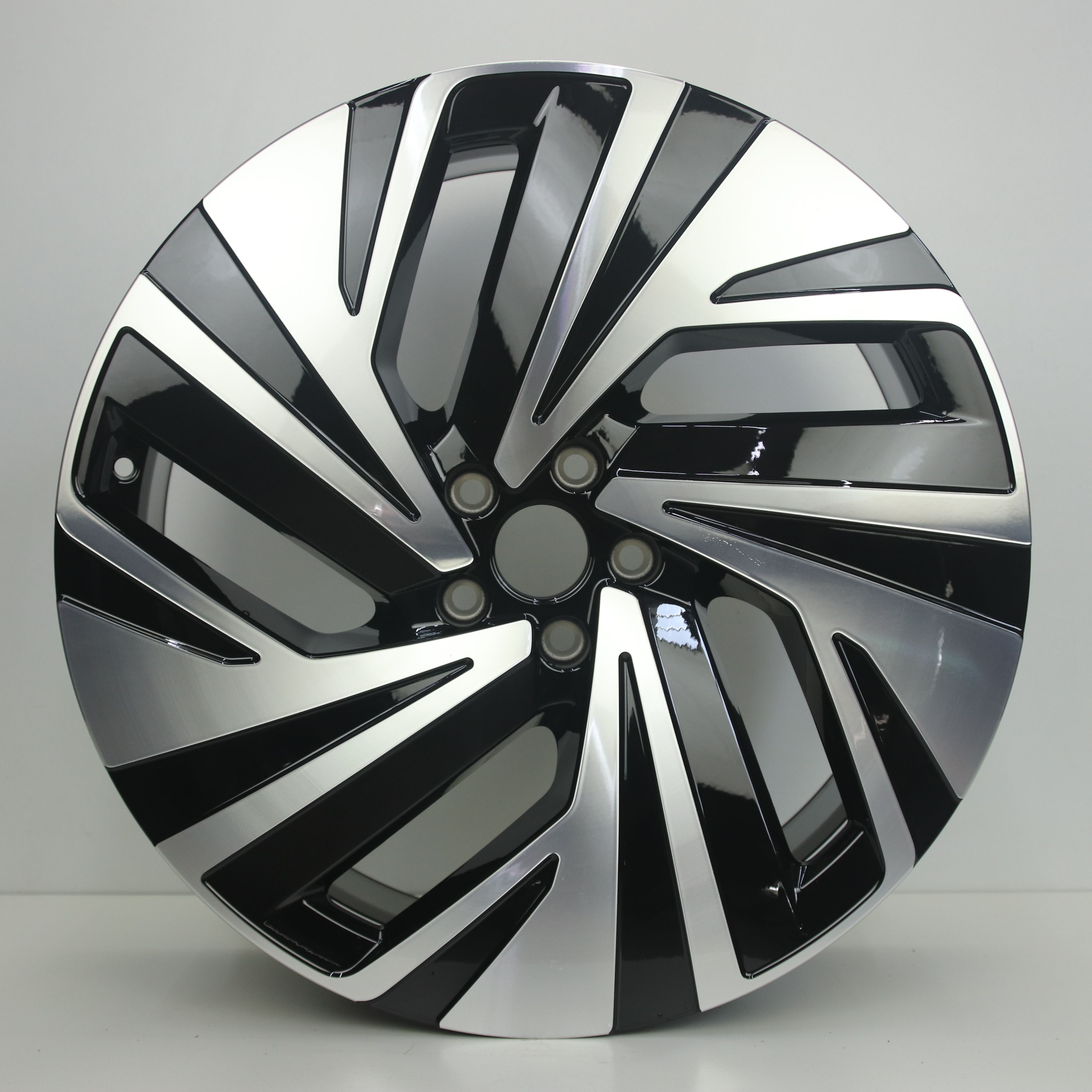 OS1007931 Originele 21 inch lichtmetalen Volkswagen ID.4 / ID.5 velgen 8.50X21 5X112 ET40.0 NB57.10 Zwart gepolijst