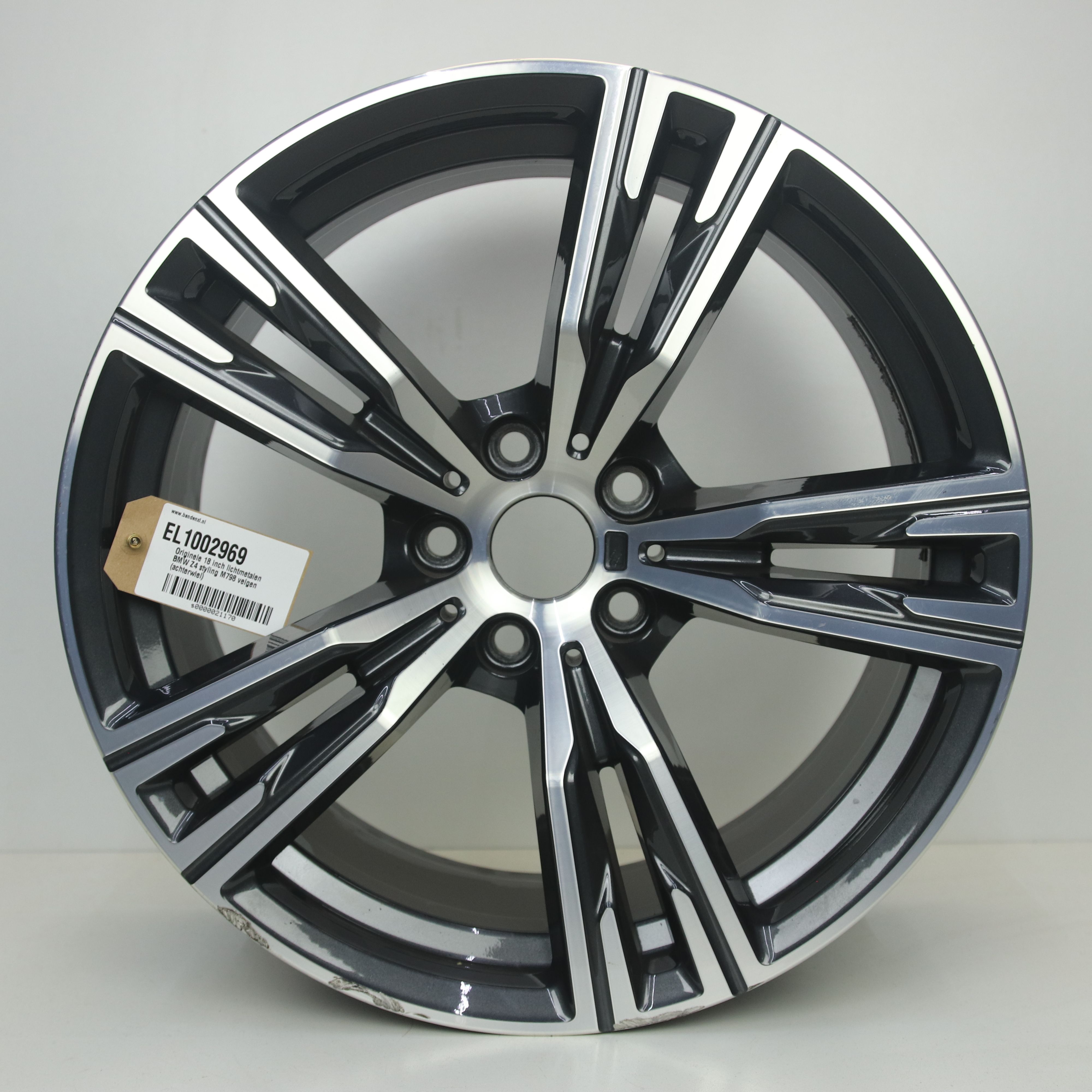 EL1002969 Originele 18 inch lichtmetalen BMW Z4 styling M798 velgen (achterwiel) 10.00X18 5X112 ET40.0 NB66.60 Antraciet gepolijst
