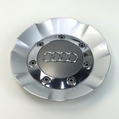 Naafkappen set OEM Audi (Zilver - Chroom) 4LO601165