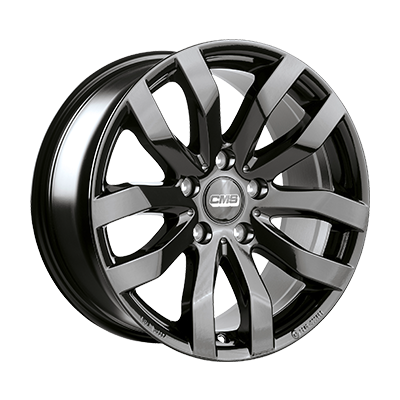CMS C22 7.50X18 5X114 ET45.0 NB67.10 Zwart Glans