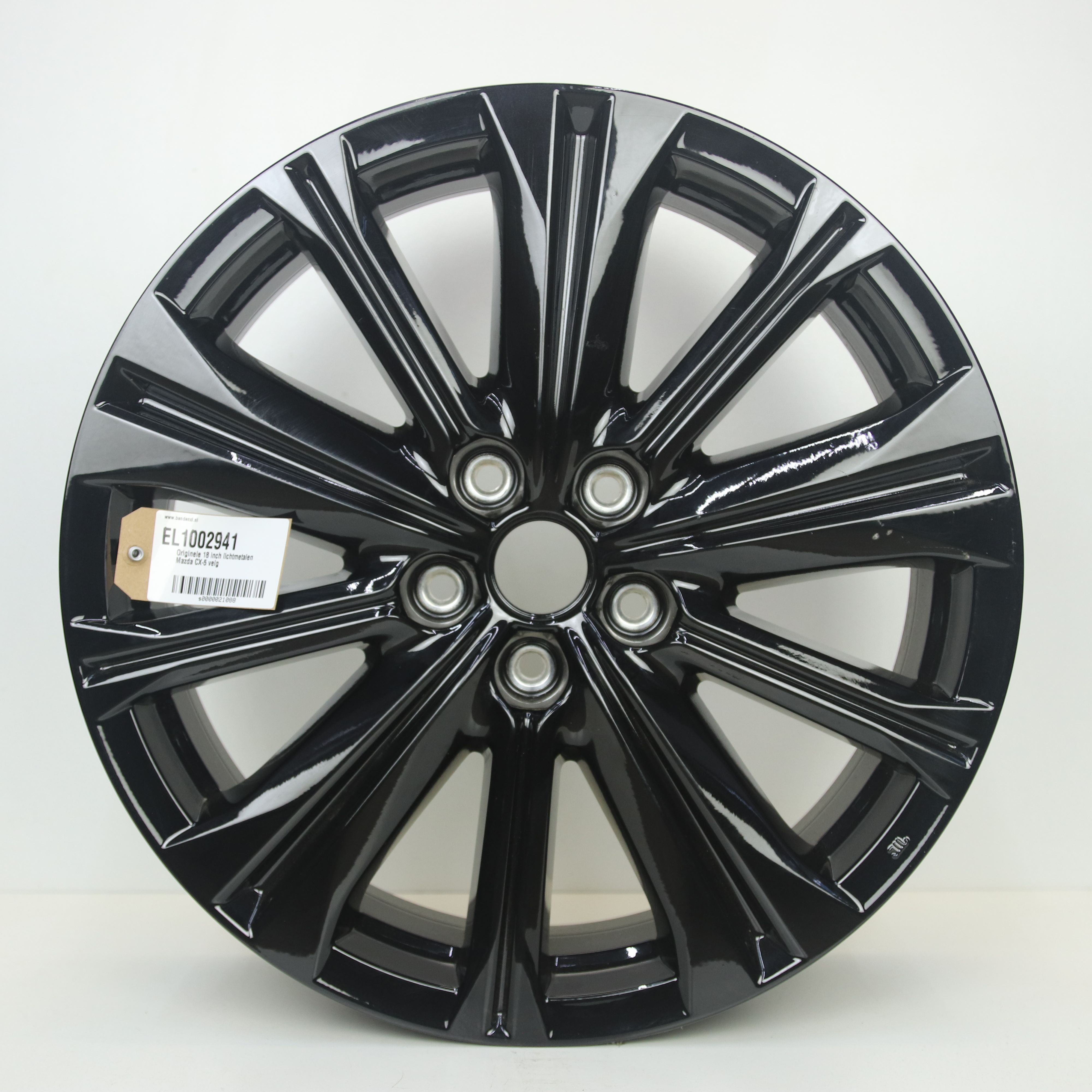 EL1002941 Originele 18 inch lichtmetalen Mazda CX-5 velg 7.00X19 5X114.3 ET45.0 NB67.10 Zwart