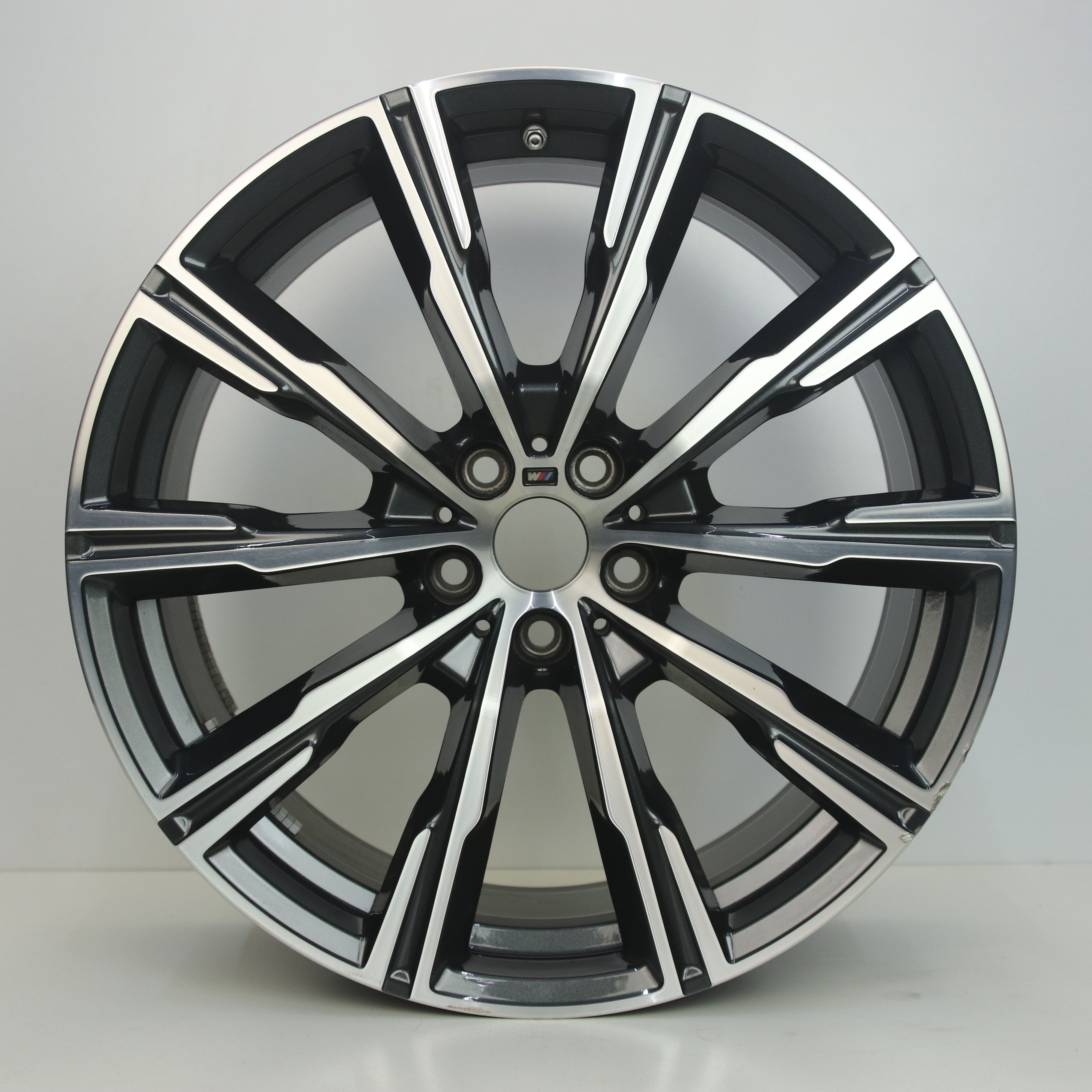 OS1007608 Originele 20 inch lichtmetalen BMW X5 styling M740 velgen 9.00X20 5X112 ET35.0 NB66.60 Antraciet gepolijst