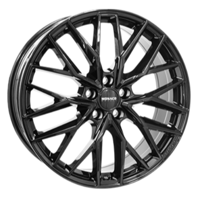 Monaco GPX 9.00X20 5X112 ET30.0 NB70.10 Zwart Glans