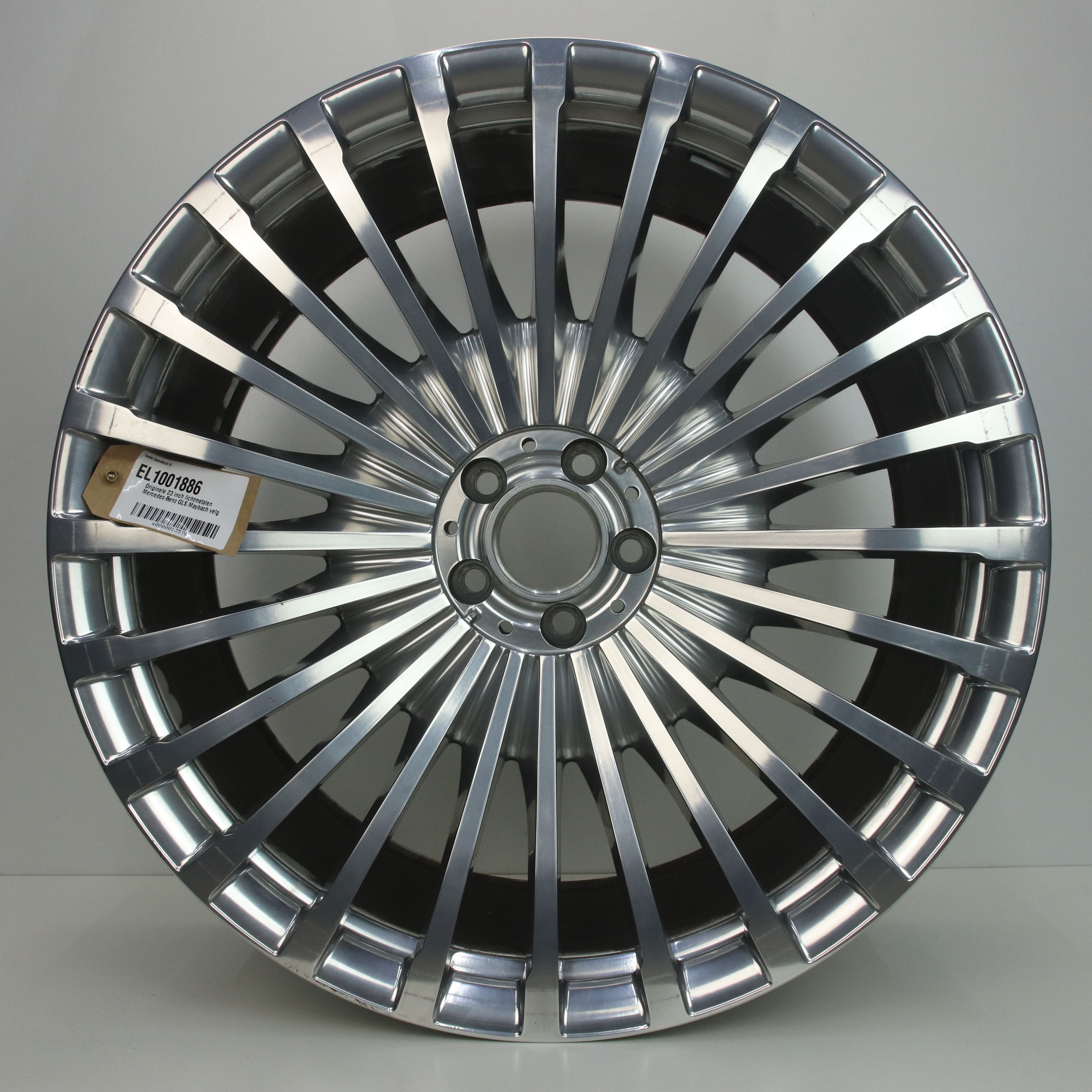 EL1001886 Originele 23 inch lichtmetalen Mercedes-Benz GLS Maybach velg 11.50X23 5X112 ET47.0 NB66.60 Chroom