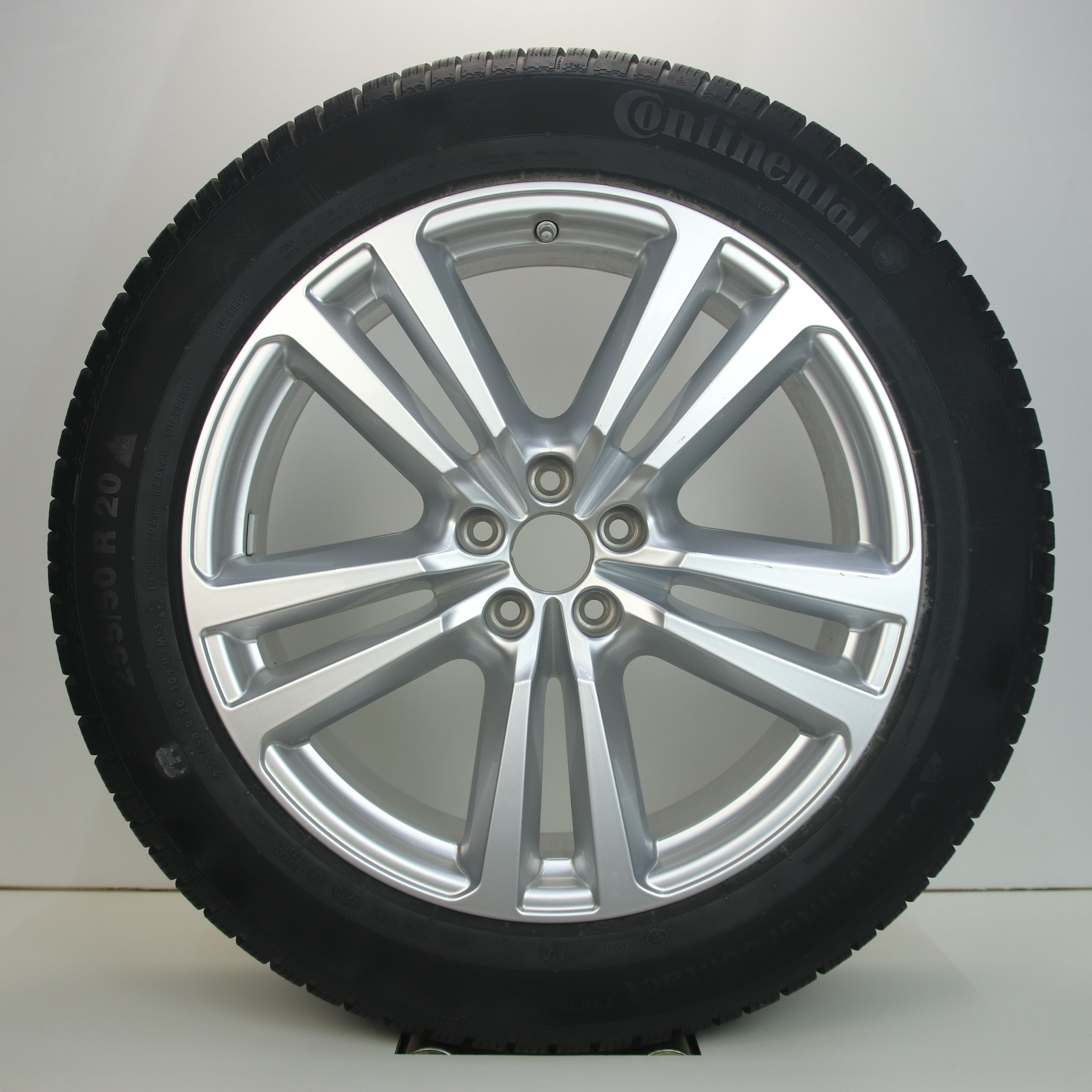 OS1005628 Originele 20 inch lichtmetalen Audi Q7 velgen 8.00X20 5X112 ET28.0 NB66.60 Zilver