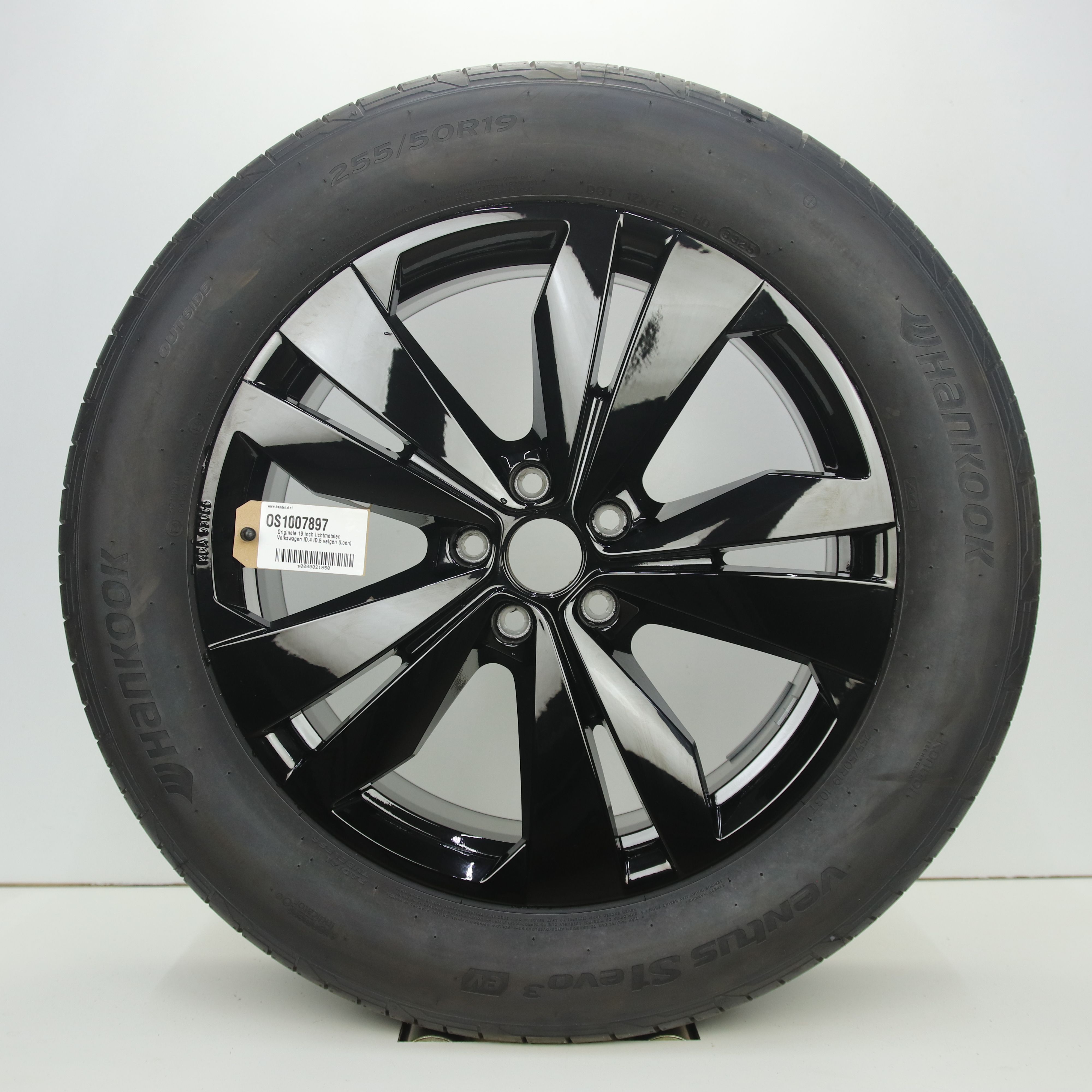 OS1007897 Originele 19 inch lichtmetalen Volkswagen ID.4 ID.5 velgen (Loen) 8.00X19 5X112 ET45.0 NB57.10 Zwart