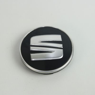 Naafkappen set OEM Seat (Mat zwart) 5F0601171