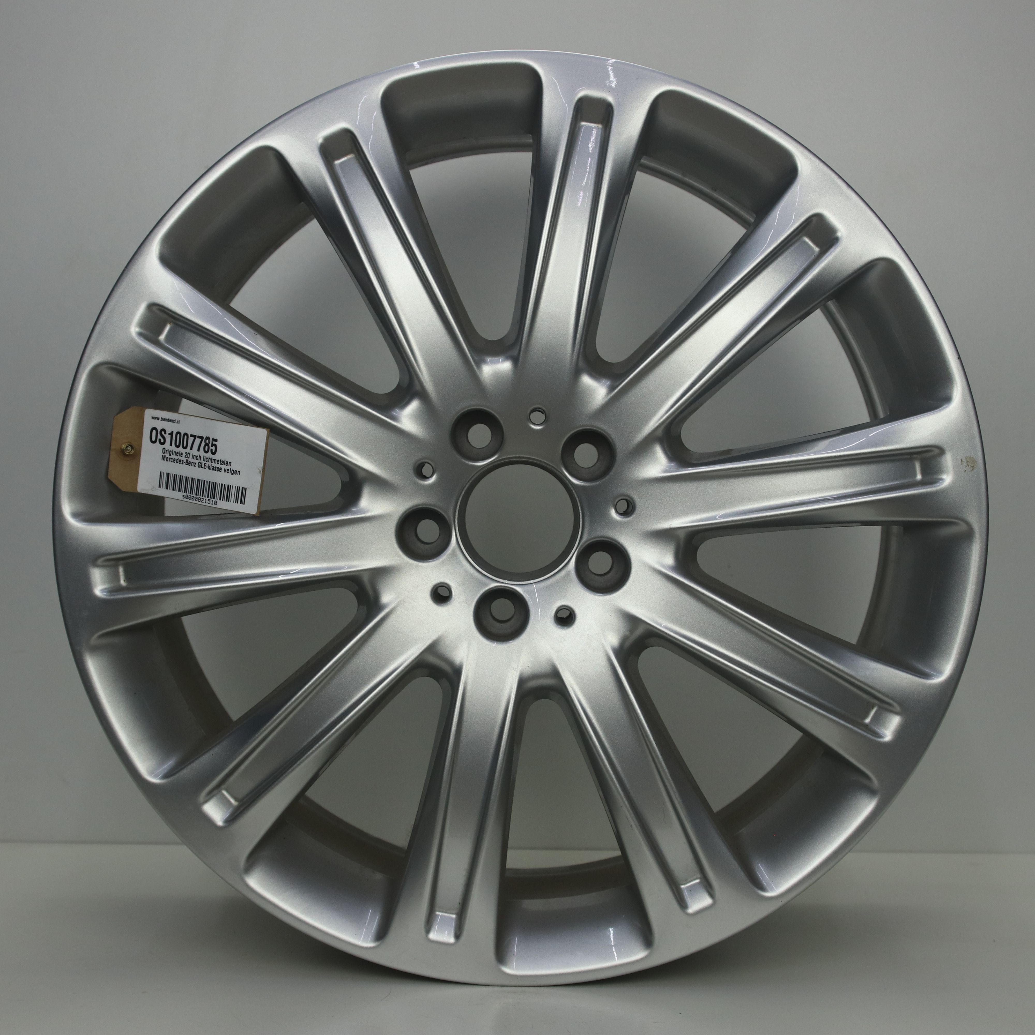 OS1007785 Originele 20 inch lichtmetalen Mercedes-Benz GLE-klasse velgen 8.50X20 5X112 ET53.0 NB66.60 Zilver