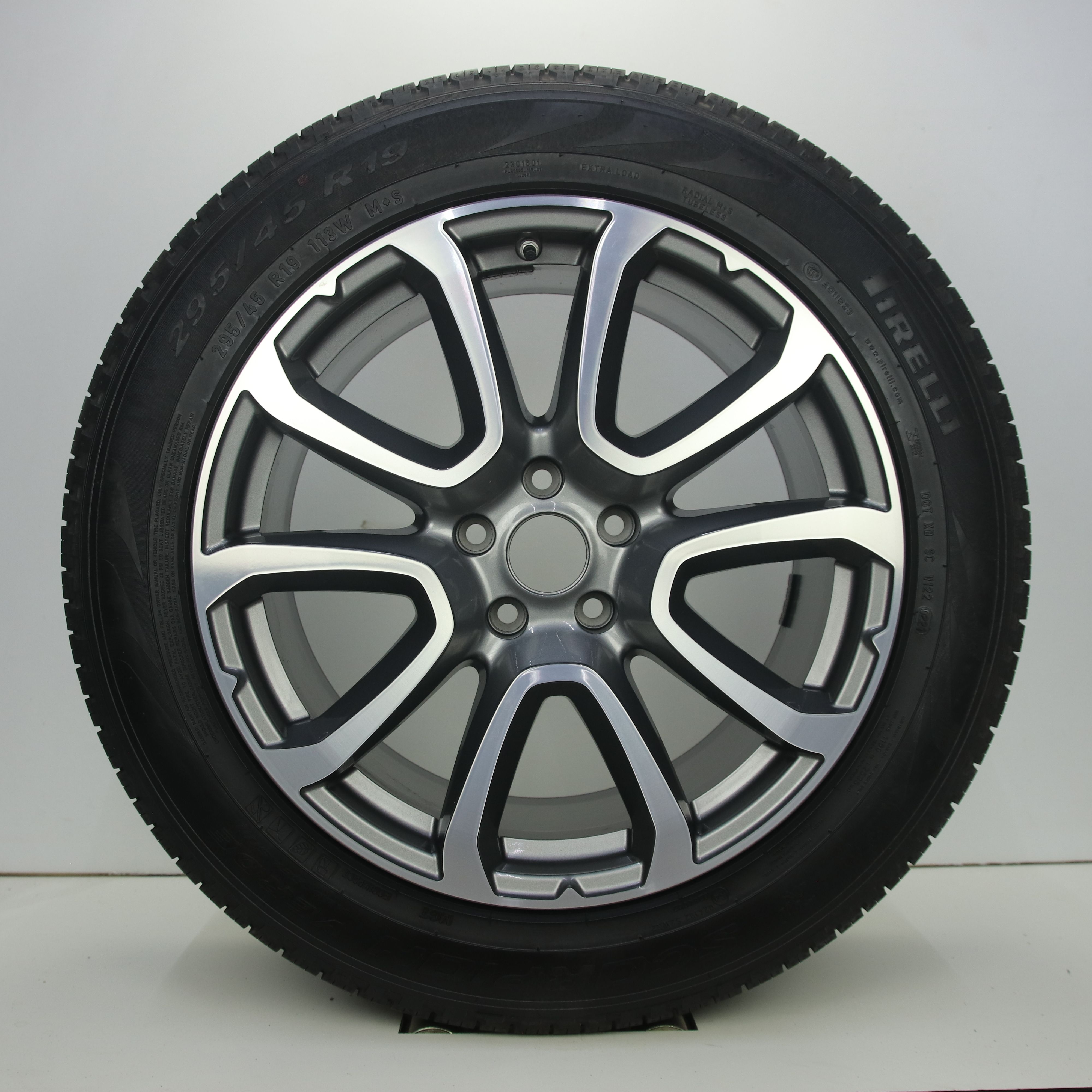 OS1008012 Originele 19 inch lichtmetalen Maserati Levante velgen (breedset) 8.50X19 5X114.3 ET44.0 NB67.10 Antraciet Gepolijst