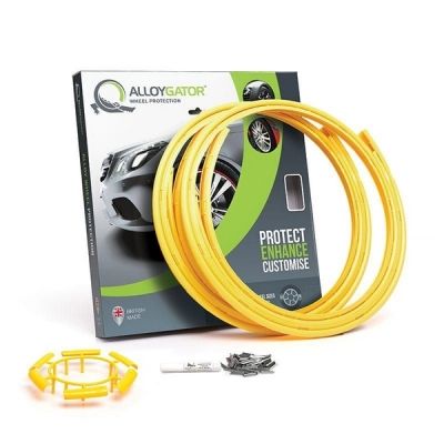 Set van 4 Alloygators 20 - 24 inch Geel