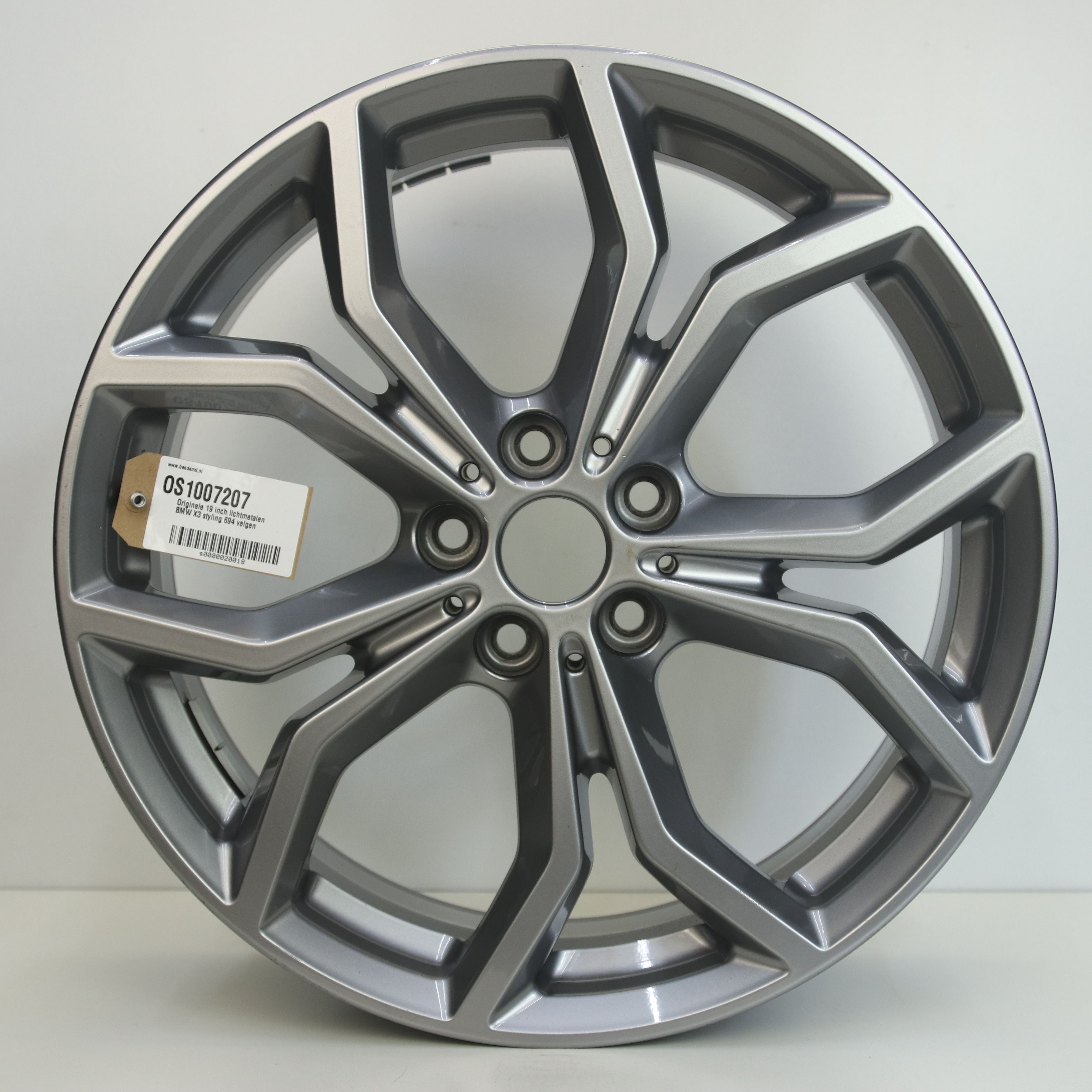 OS1007207 Originele 19 inch lichtmetalen BMW X3 styling 694 velgen 7.50X19 5X112 ET32.0 NB66.60 Antraciet