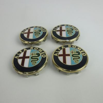 Naafkappen set OEM Alfa Romeo (Zwart) C403SPM