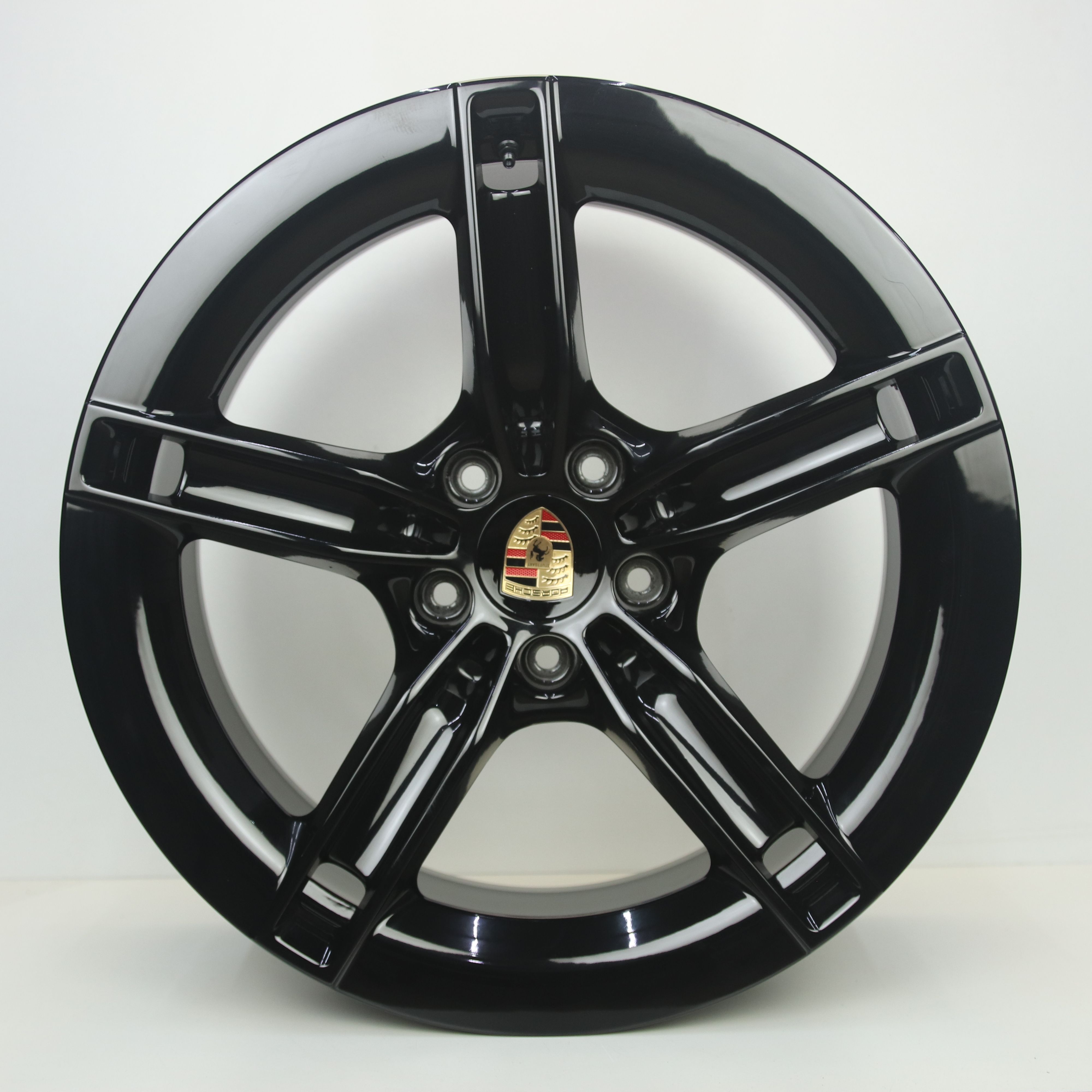 OS1007644 Originele 21 inch lichtmetalen Porsche Taycan velgen (breedset) 9.50X21 5X130 ET60.0 NB71.60 Zwart