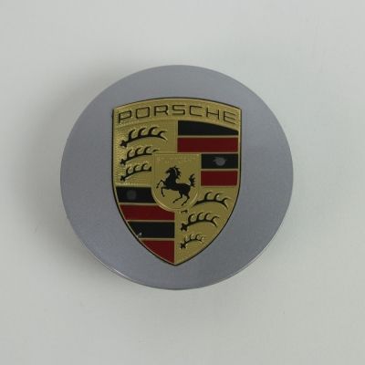 Naafkappen set OEM Porsche (zilver) 7P5601149C