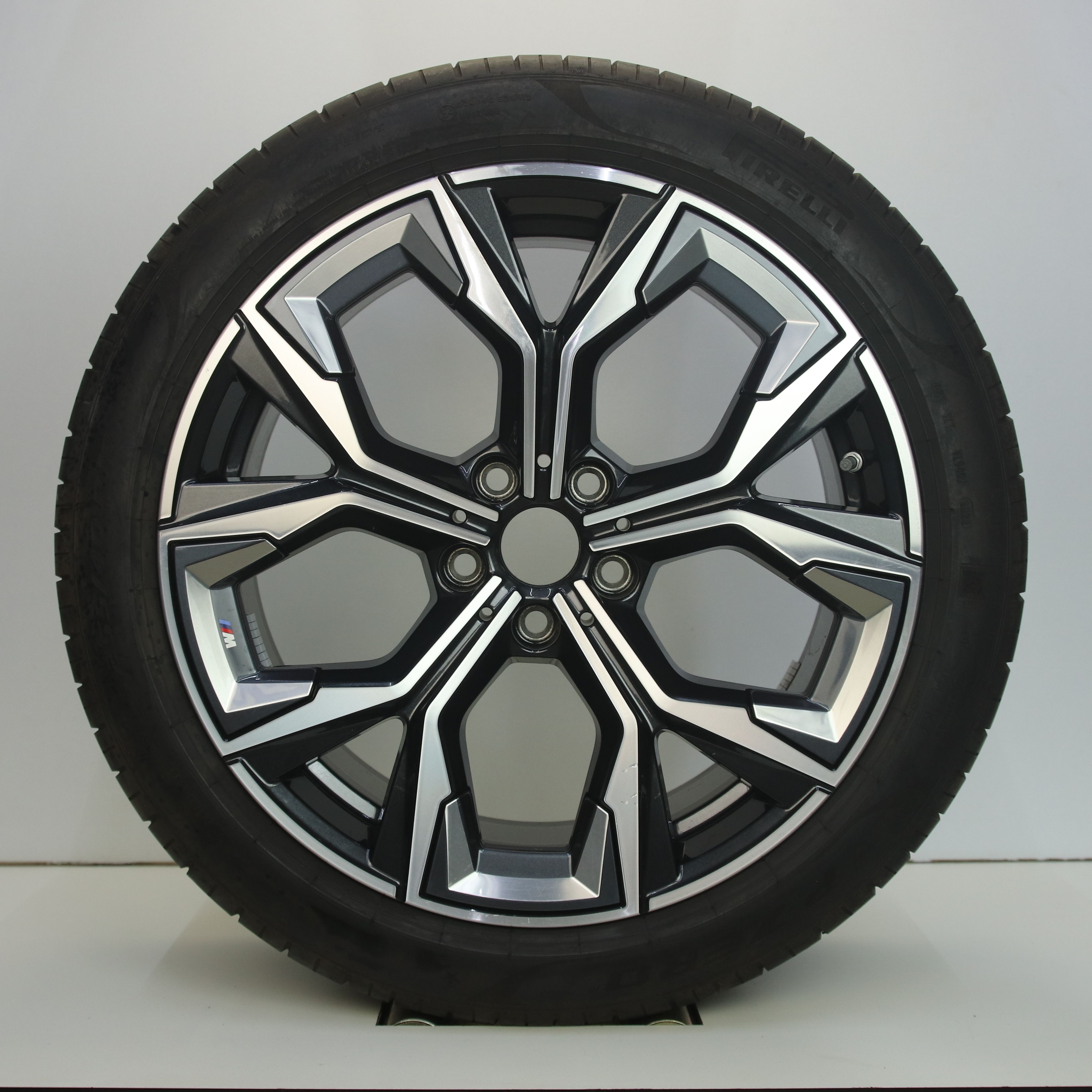 OS1007579 Originele 19 inch lichtmetalen BMW 4-serie styling M860 velgen (Breedset) 8.50X19 5X112 ET35.0 NB66.60 Antraciet gepolijst