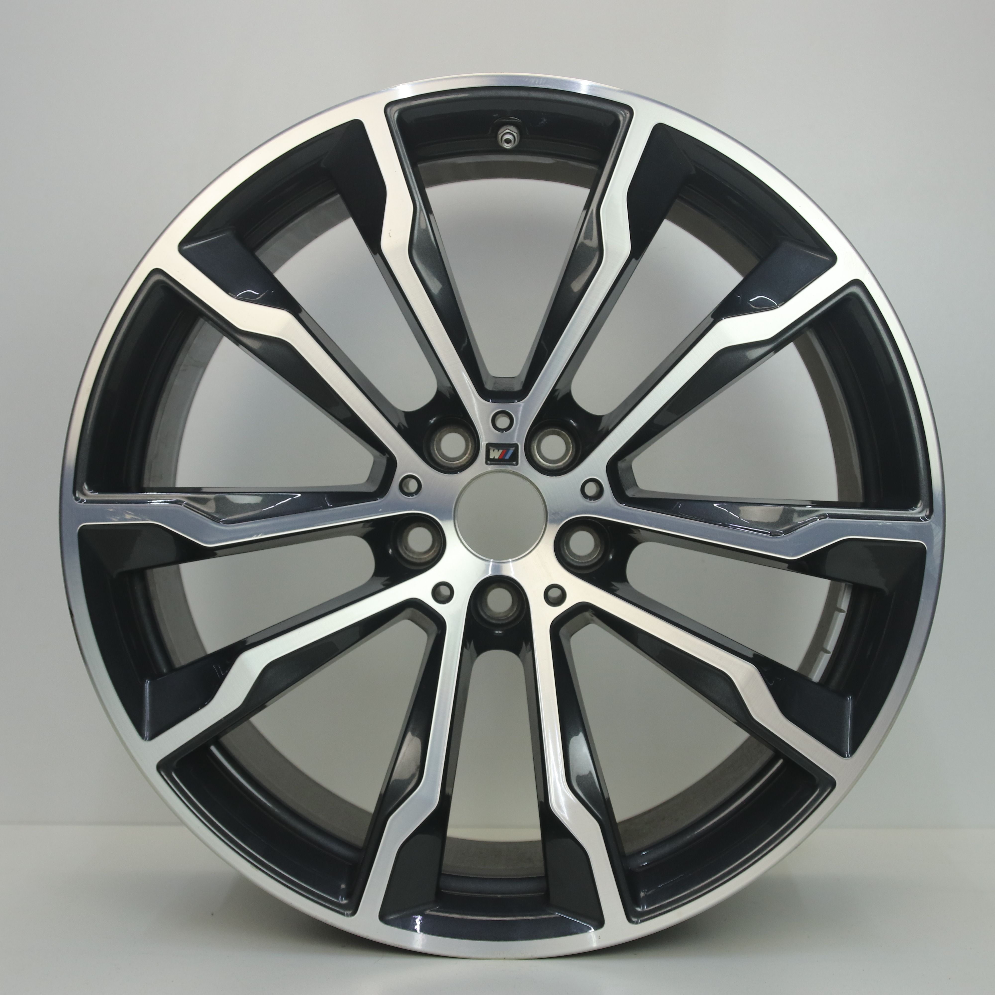 OS1007573 Originele 20 inch lichtmetalen BMW X3/X4 styling M699 velgen (breedset) 8.00X20 5X112 ET27.0 NB66.60 Antraciet gepolijst
