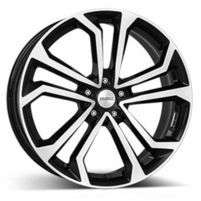 Dezent TA dark 7.00X17 5X114.3 ET35.0 NB60.10 Black/polished