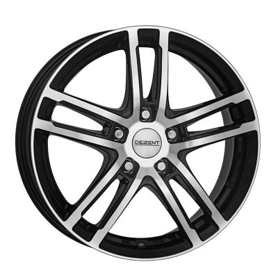 Dezent TZ dark 6.50X16 5X114.3 ET40.0 NB66.10 Black/polished