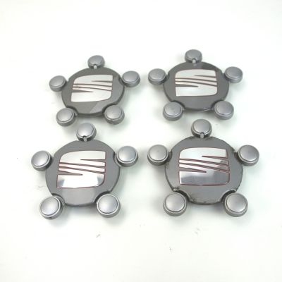 Naafkappen set OEM Seat (chroom) 1P0601149