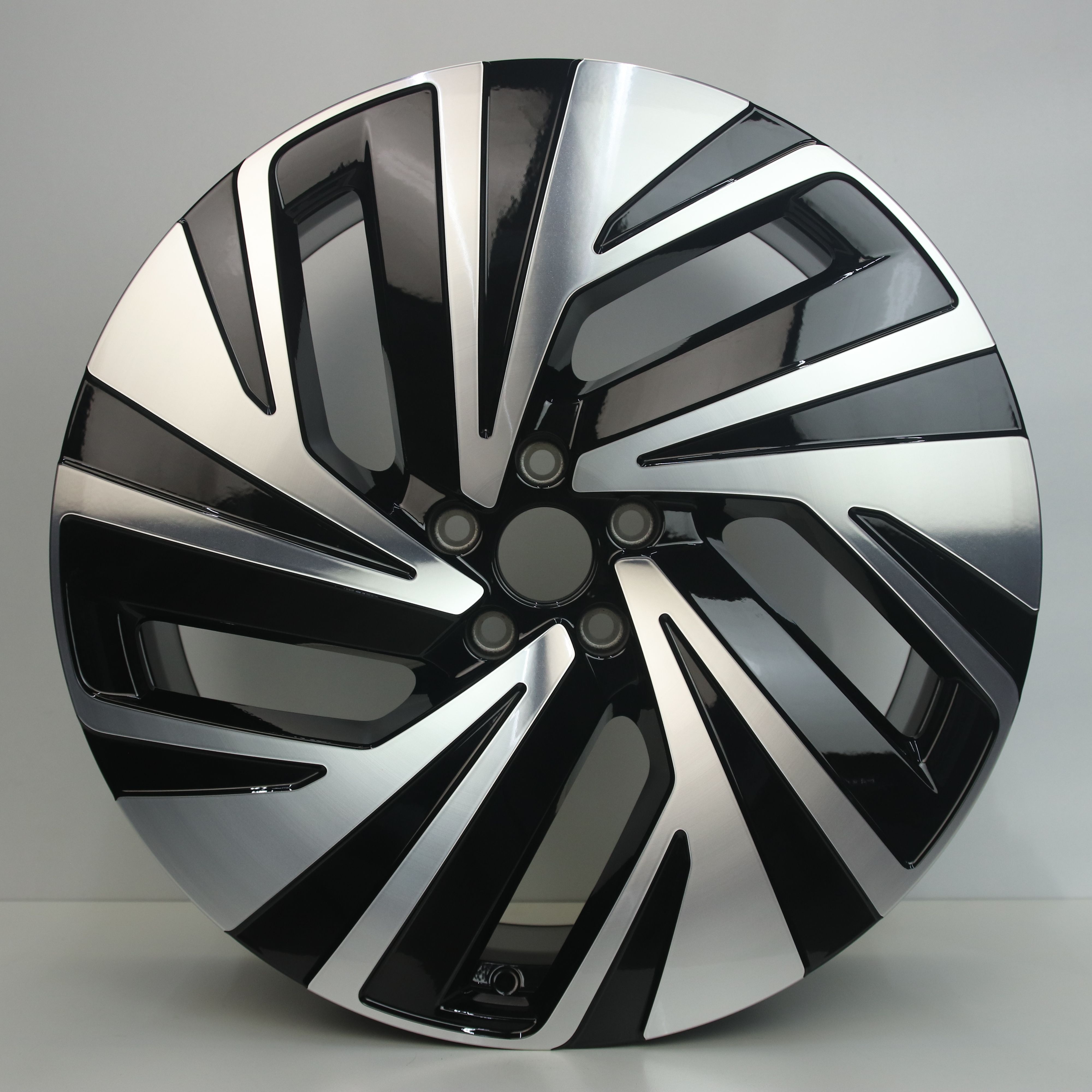 OS1006414 Originele 21 inch lichtmetalen Volkswagen ID.4 / ID.5 velgen (Narvik) 8.50X21 5X112 ET40.0 NB57.10 Zwart gepolijst