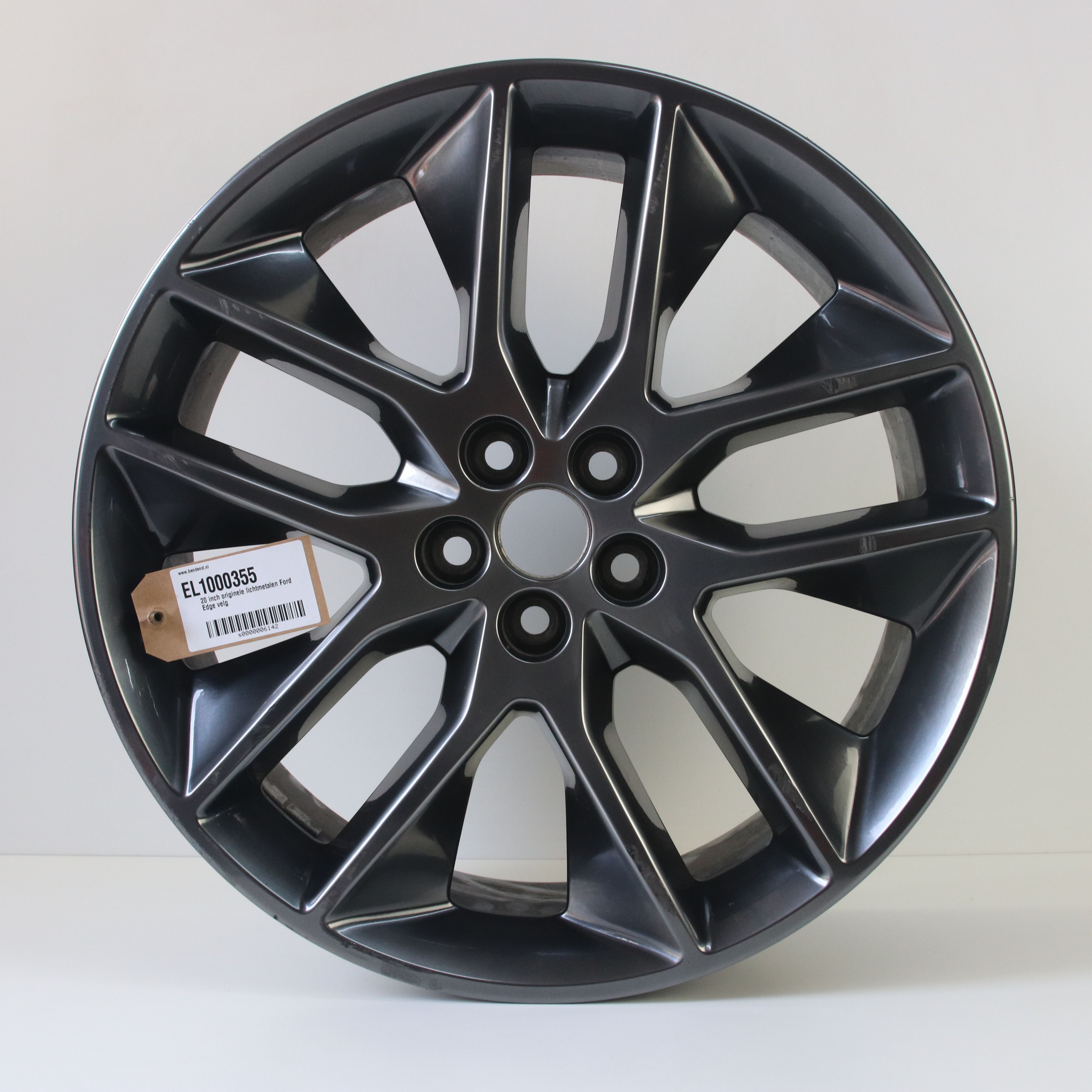 EL1000355 20 inch originele lichtmetalen Ford Edge velg 8.50X20 5X108 ET52.5 NB63.40 Antraciet