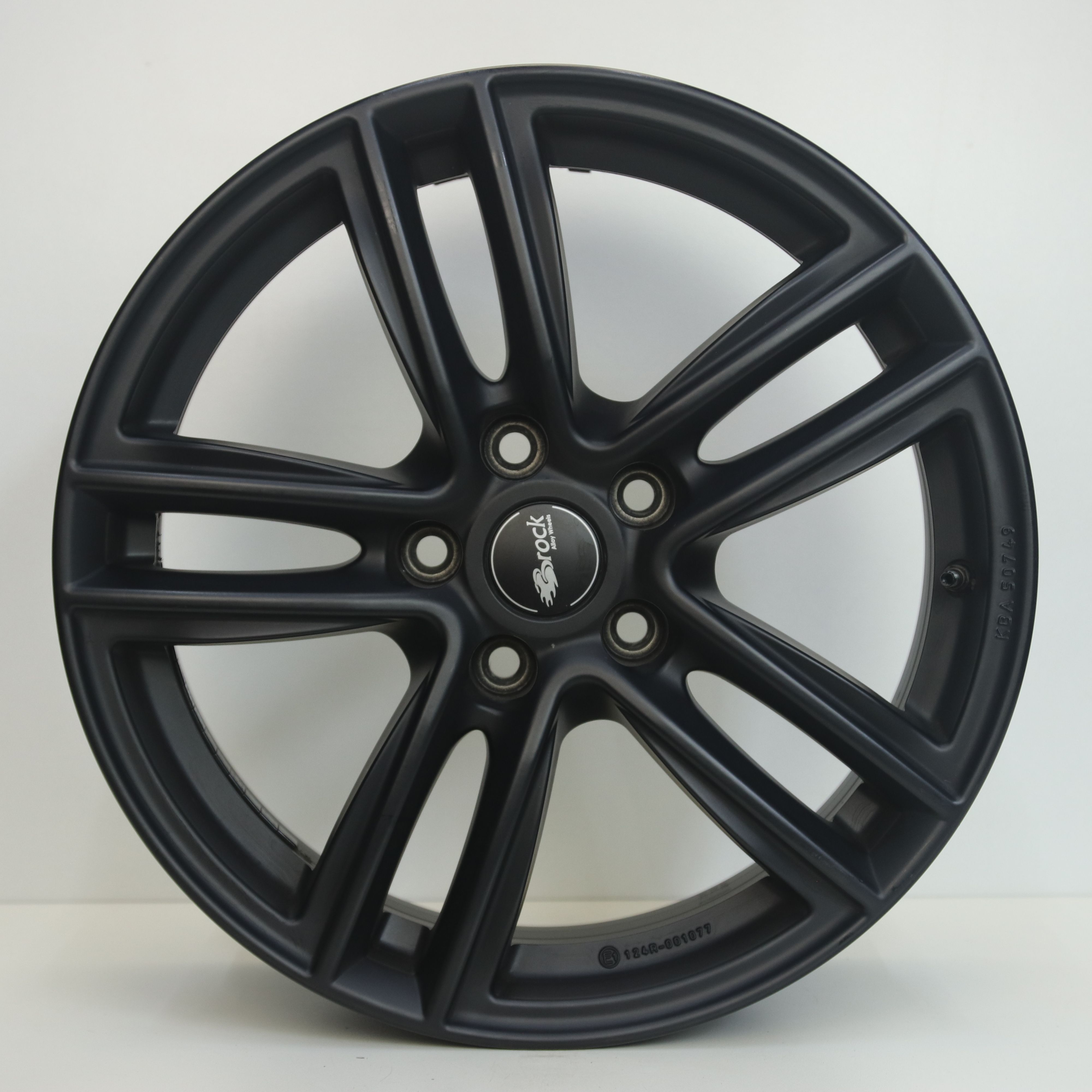 OS1006994 Set 17 inch lichtmetalen Brock RC27 velgen 7.50X17 5X112 ET52.0 NB66.60 Mat zwart