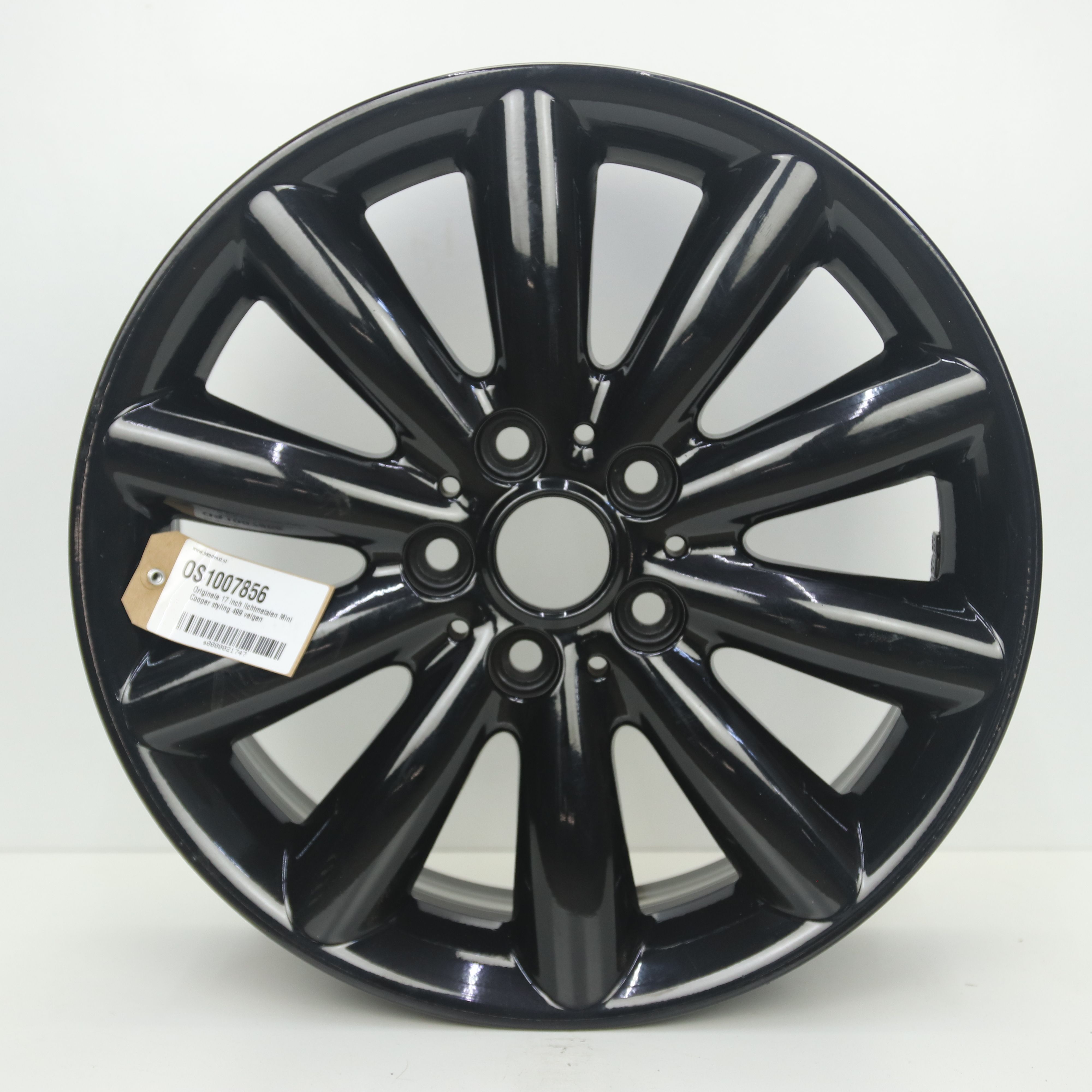 OS1007856 Originele 17 inch lichtmetalen Mini Cooper styling 499 velgen 7.00X17 5X112 ET54.0 NB66.60 Zwart