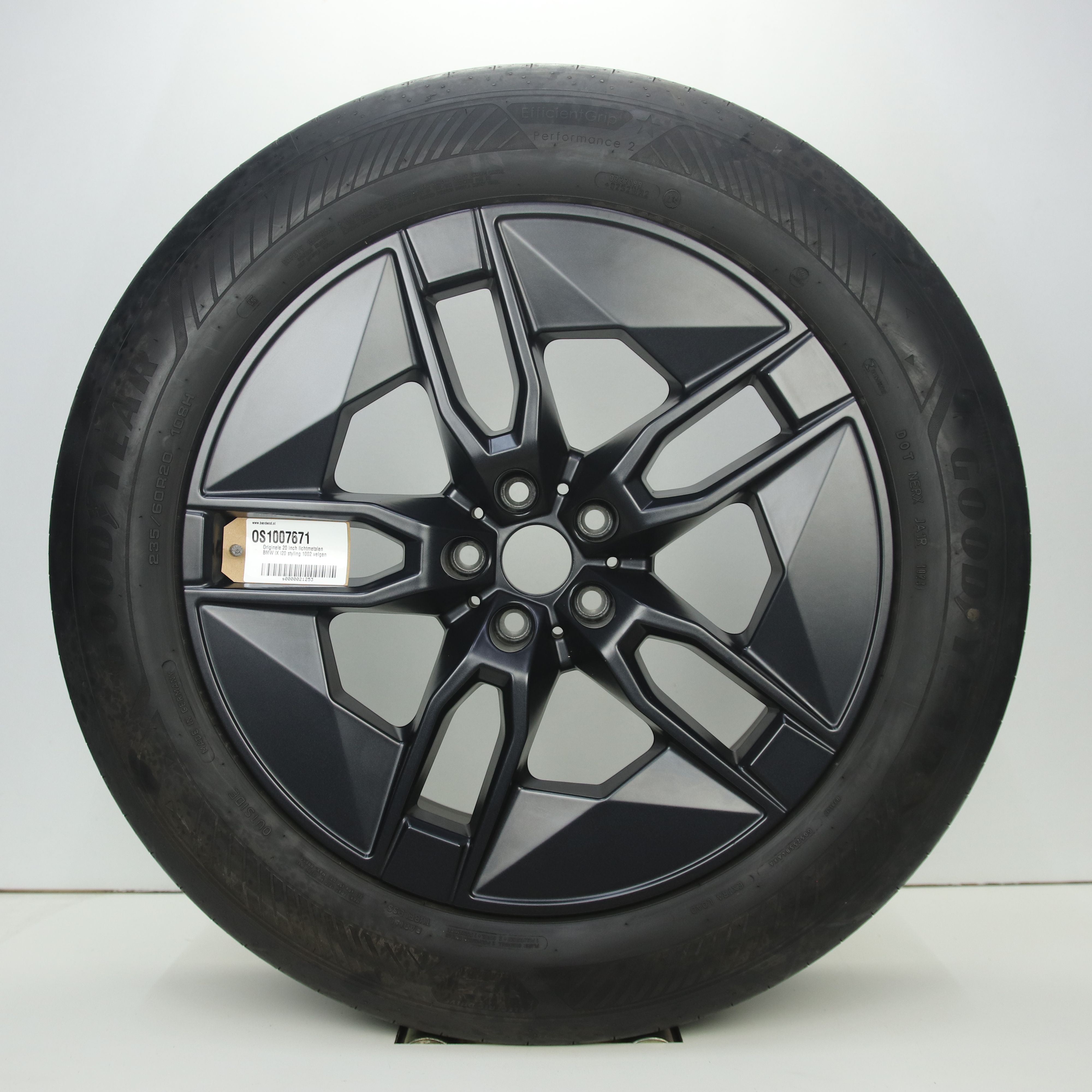 OS1007671 Originele 20 inch lichtmetalen BMW iX i20 styling 1002 velgen 8.50X20 5X112 ET28.0 NB66.60 Antraciet