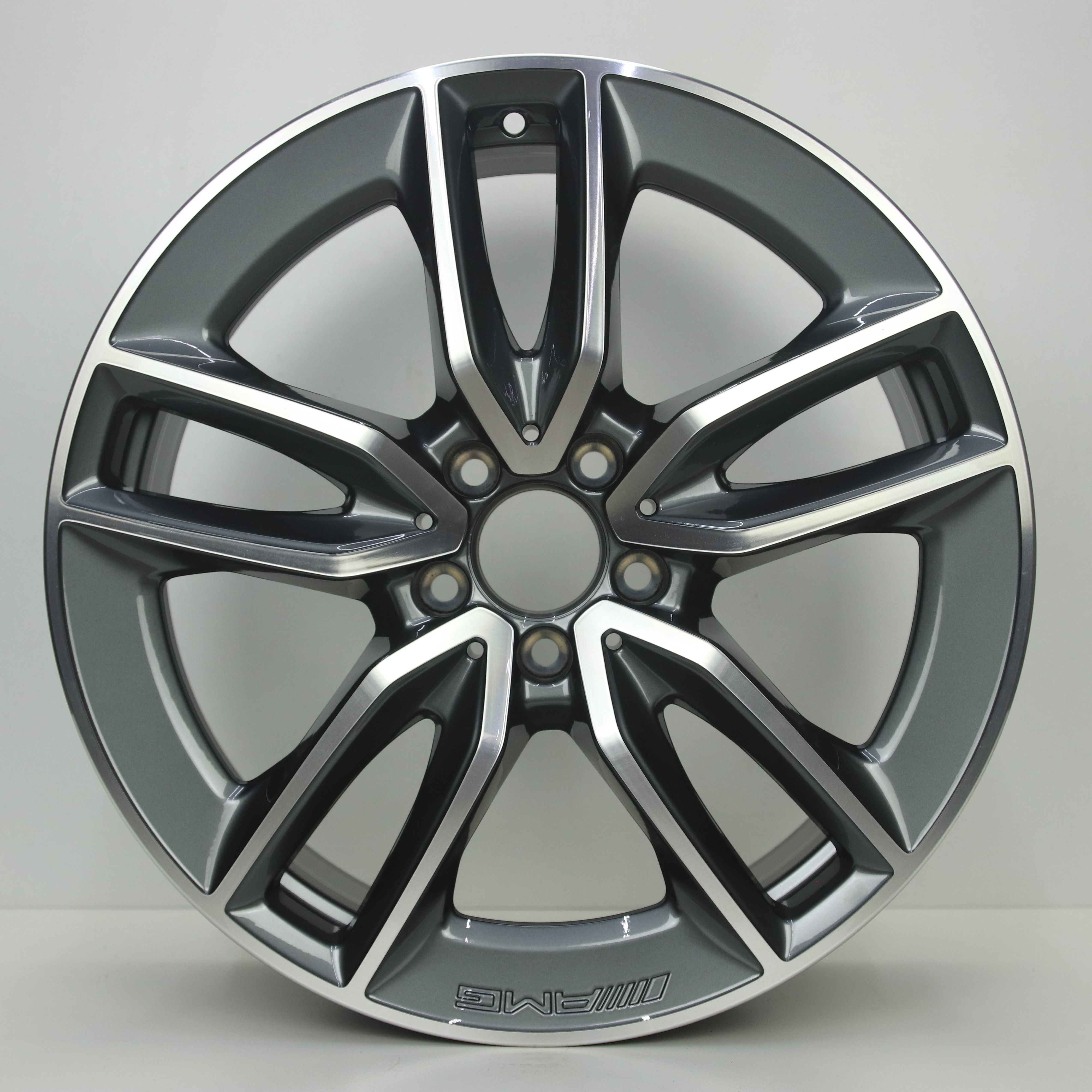 OS1007713 Originele 19 inch lichtmetalen Mercedes-Benz GLB-klasse AMG velgen 8.00X19 5X112 ET49.0 NB66.60 Antraciet gepolijst