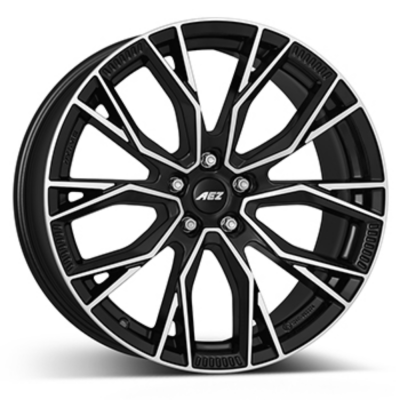 AEZ Toronto dark 8.50X19 5X112 ET29.0 NB66.60 Black/polished