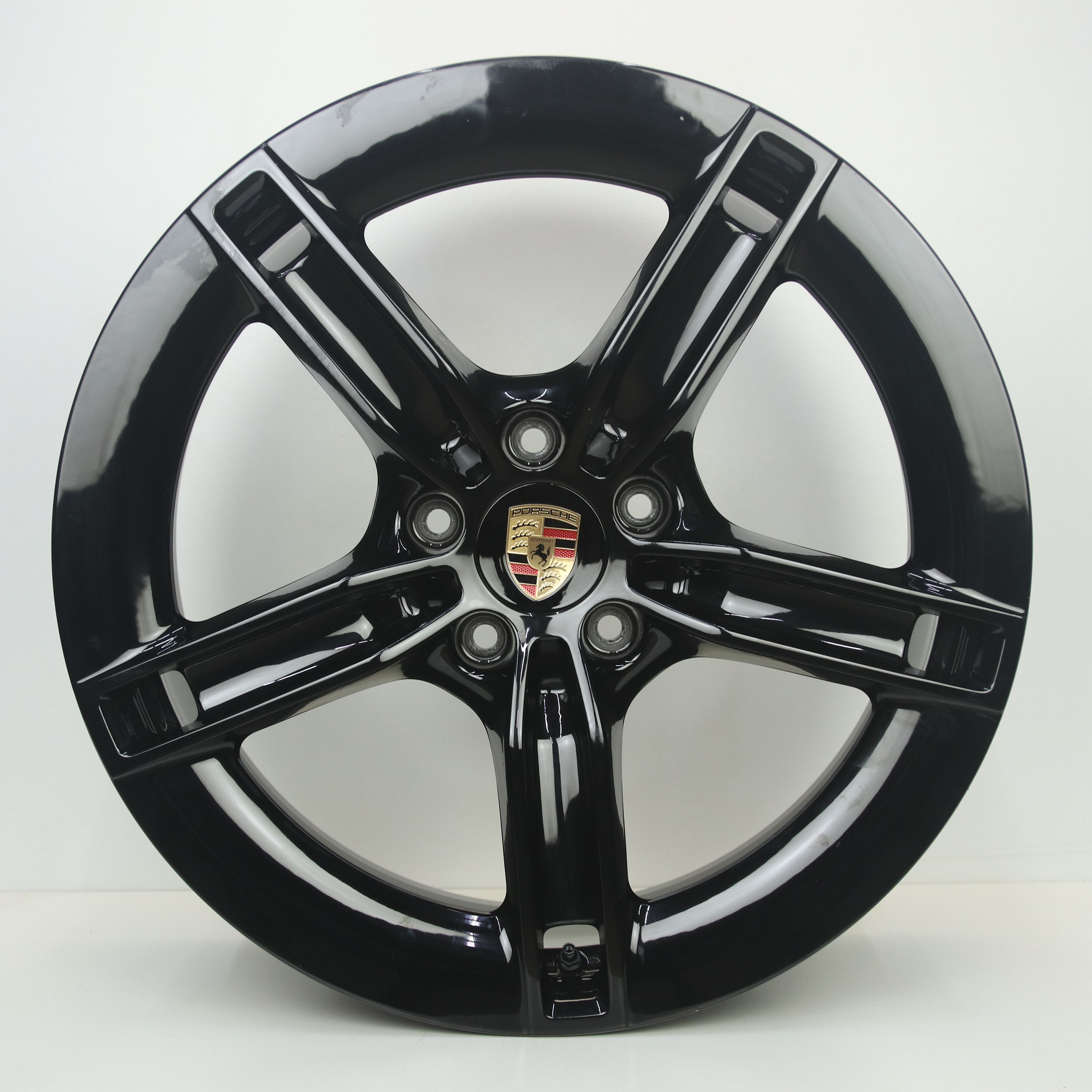 OS1007644 Originele 21 inch lichtmetalen Porsche Taycan velgen (breedset) 9.50X21 5X130 ET60.0 NB71.60 Zwart