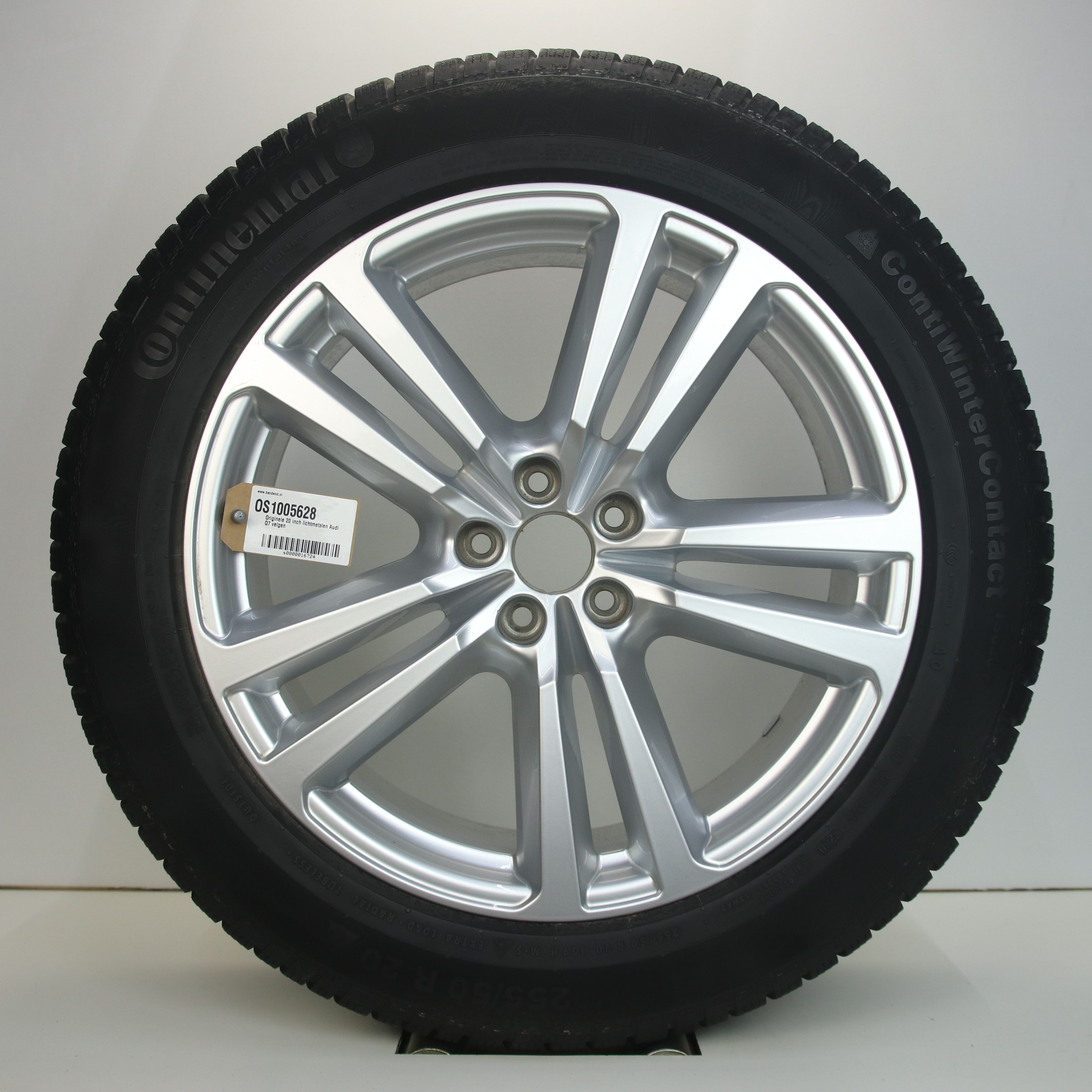 OS1005628 Originele 20 inch lichtmetalen Audi Q7 velgen 8.00X20 5X112 ET28.0 NB66.60 Zilver