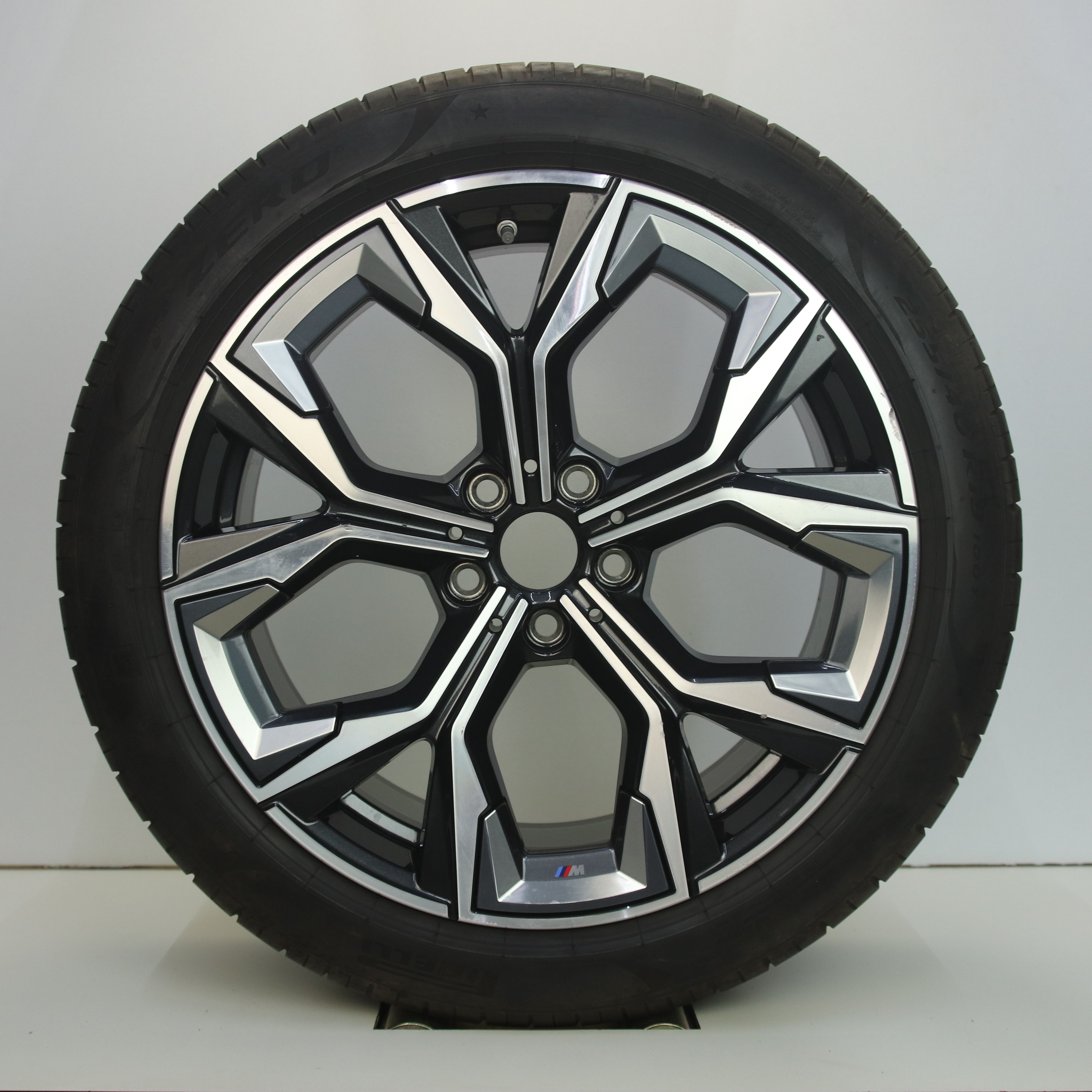 OS1007579 Originele 19 inch lichtmetalen BMW 4-serie styling M860 velgen (Breedset) 8.50X19 5X112 ET35.0 NB66.60 Antraciet gepolijst