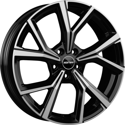 GMP MENTOR 7.00X17 5X112 ET45.0 NB66.50 Black polished