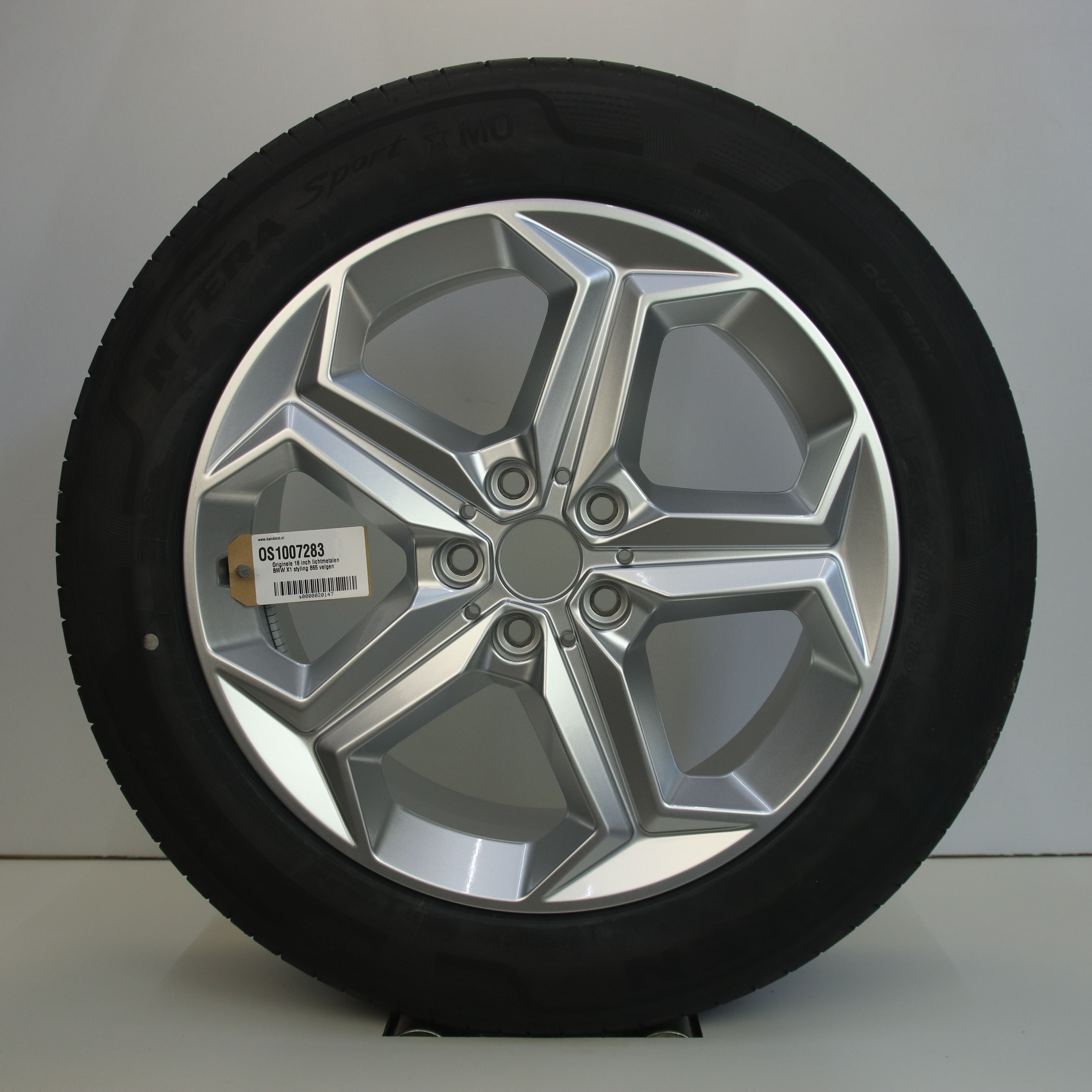 OS1007283 Originele 18 inch lichtmetalen BMW X1 styling 865 velgen 7.50X18 5X112 ET50.0 NB66.60 Zilver