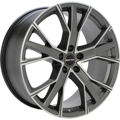 GMP GUNNER 9.50X21 5X112 ET36.0 NB66.60 Matt anthracite polished