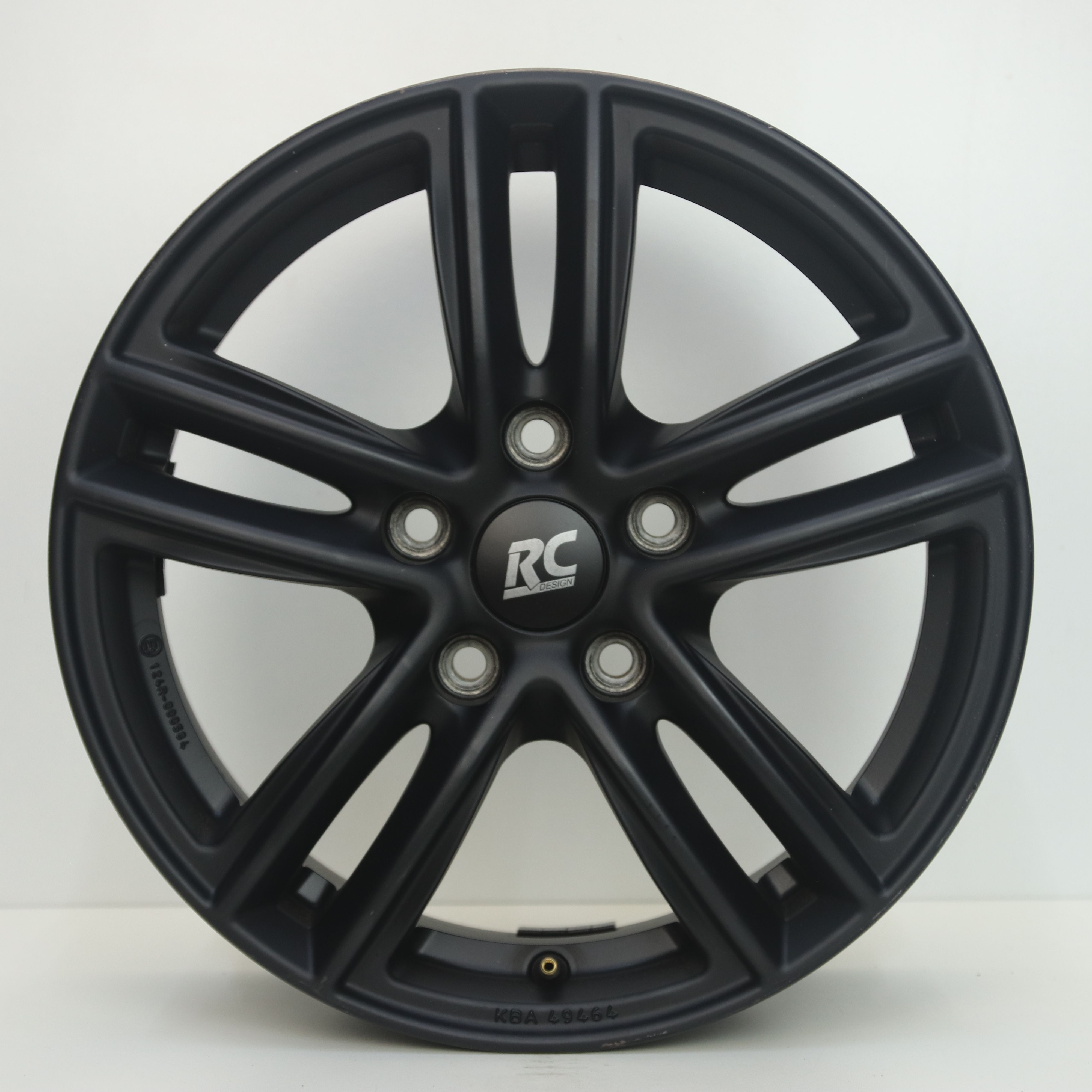 OS1006997 Set 16 inch lichtmetalen Brock RC27 velgen 6.50X16 5X114.3 ET50.0 NB67.10 Mat zwart