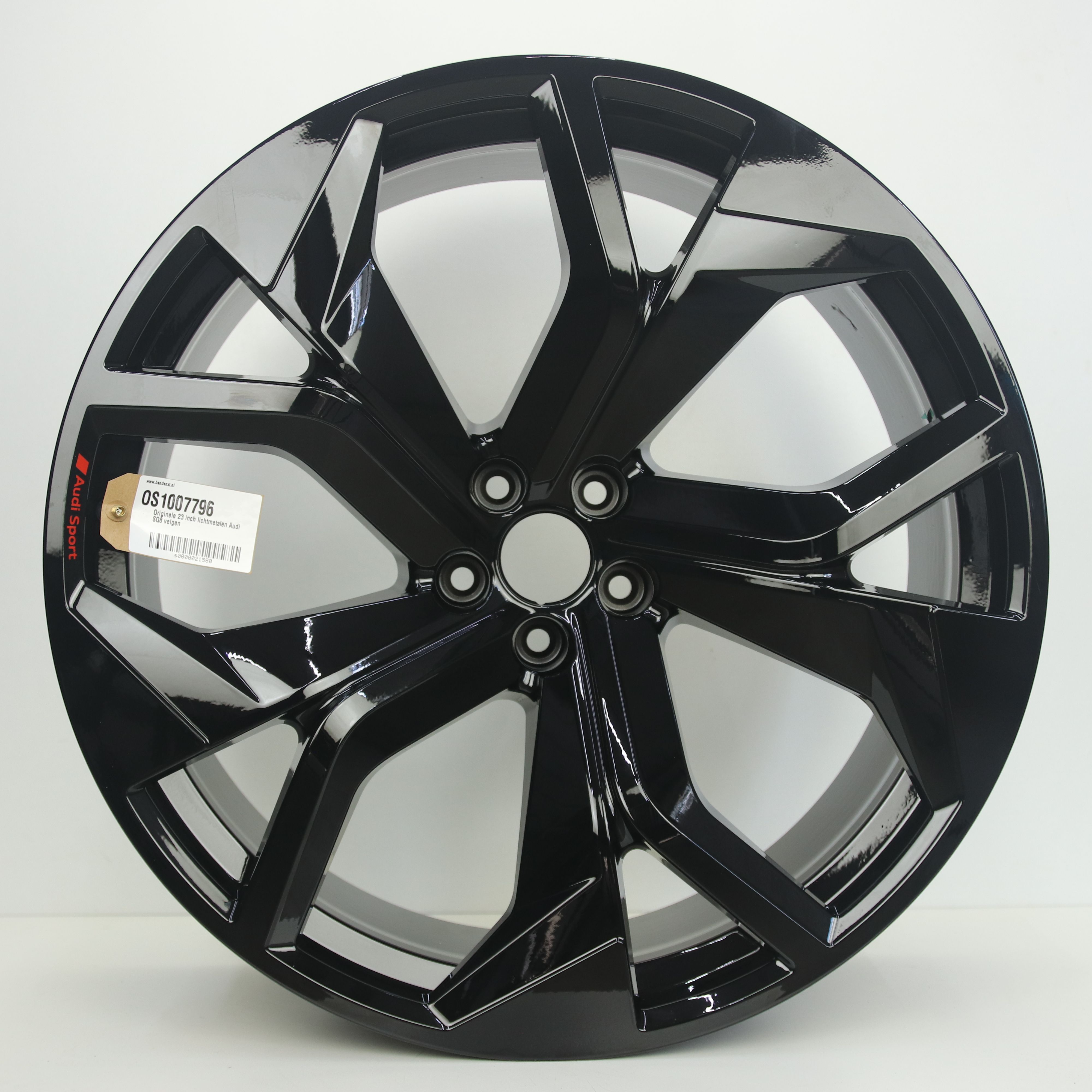 OS1007796 Originele 23 inch lichtmetalen Audi SQ8 velgen 10.50X23 5X112 ET18.0 NB66.60 Zwart