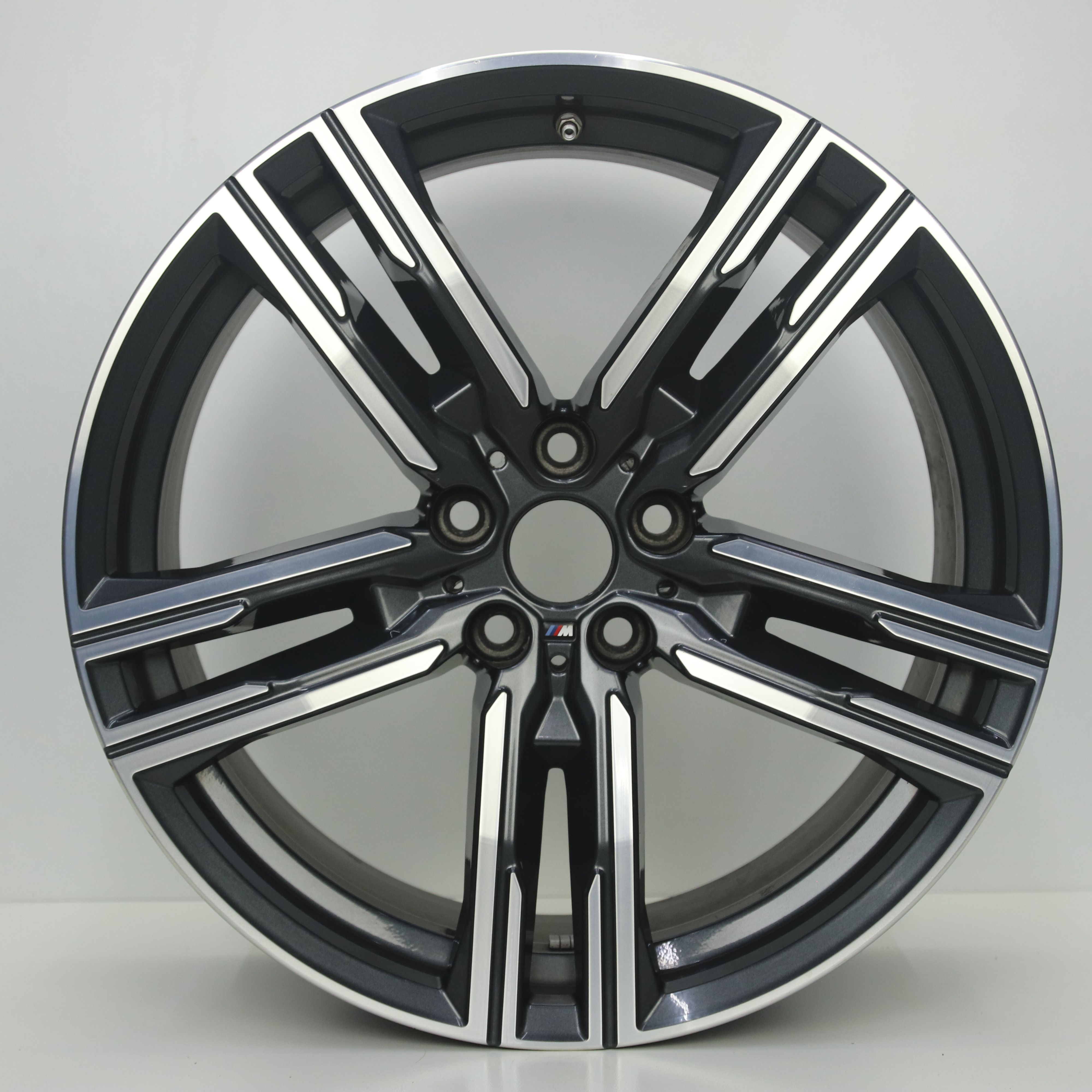 OS1007665 Originele 19 inch lichtmetalen BMW 8-serie styling 727M velgen 8.00X19 5X112 ET26.0 NB66.60 Antraciet Gepolijst