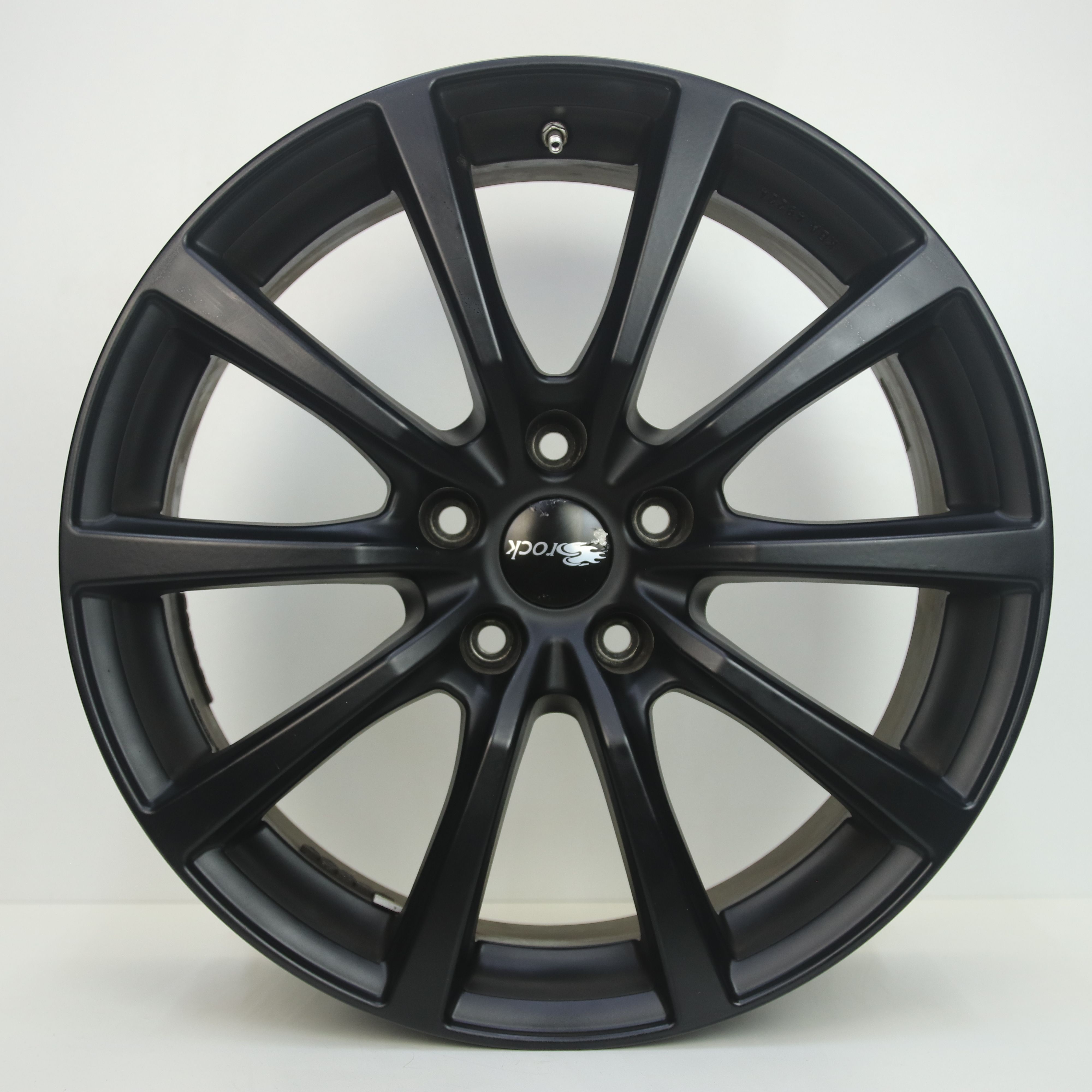 OS1007418 Set 19 inch lichtmetalen Brock B32 velgen 8.50X19 5X120 ET35.0 NB64.10 Mat zwart