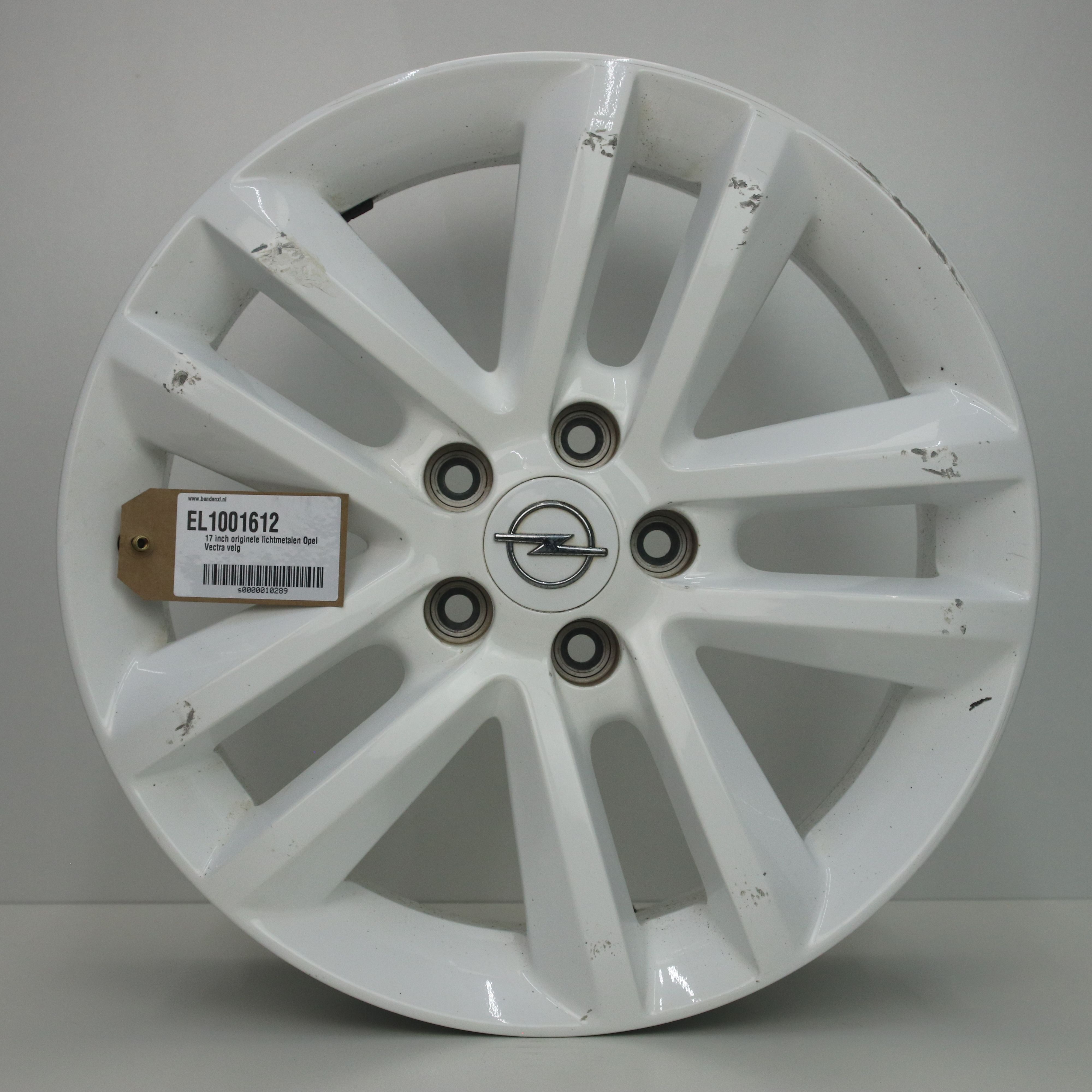EL1001612 17 inch originele lichtmetalen Opel Vectra velg 7.00X17 5X112 ET41.0 NB56.60 Wit