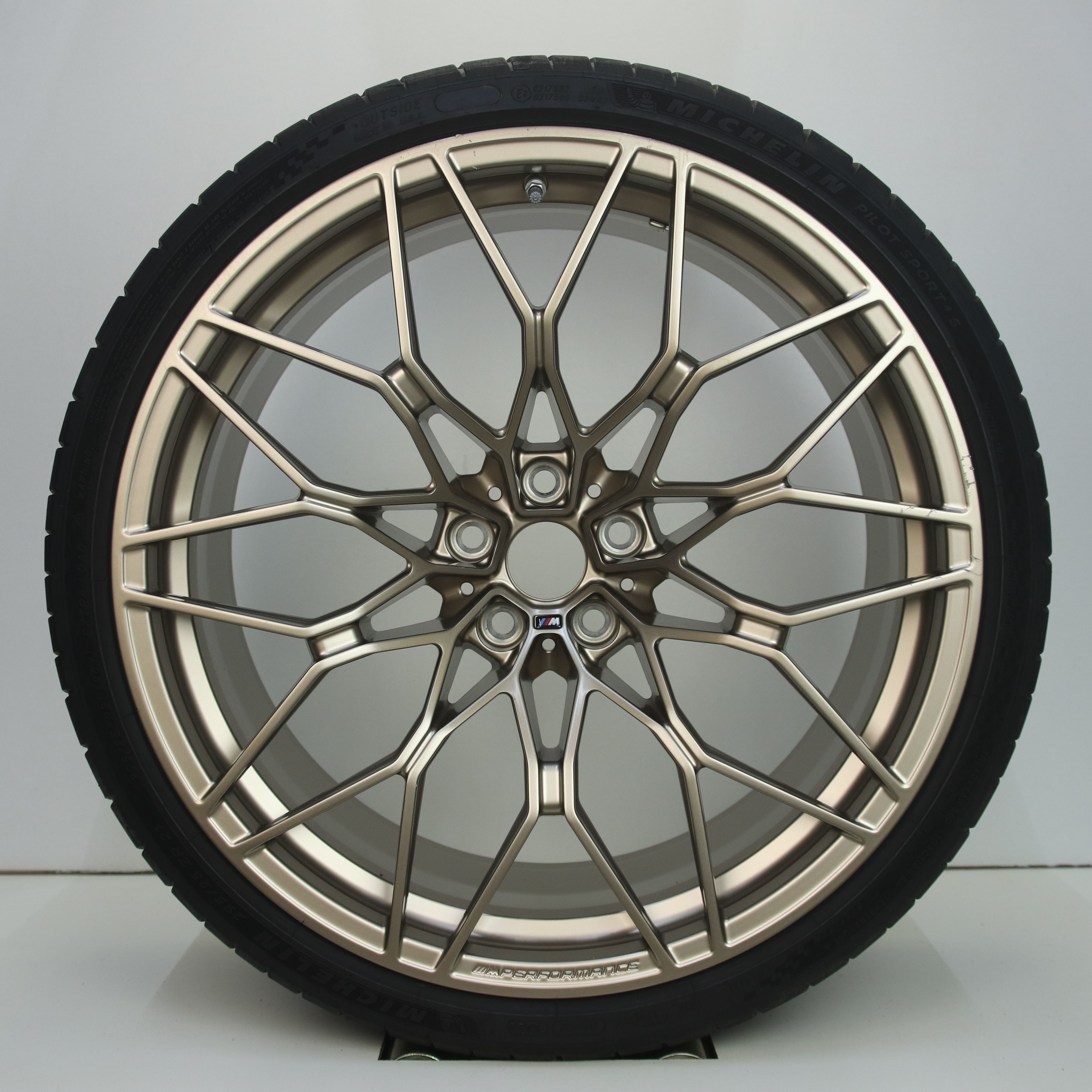 OS1007617 Originele 20/21 inch lichtmetalen BMW M3 styling 1000M velgen (Breedset) 9.50X20 5X112 ET20.0 NB66.60 Brons