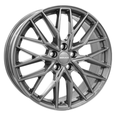Monaco GPX 8.00X19 5X108 ET45.0 NB63.40 Grijs Glans