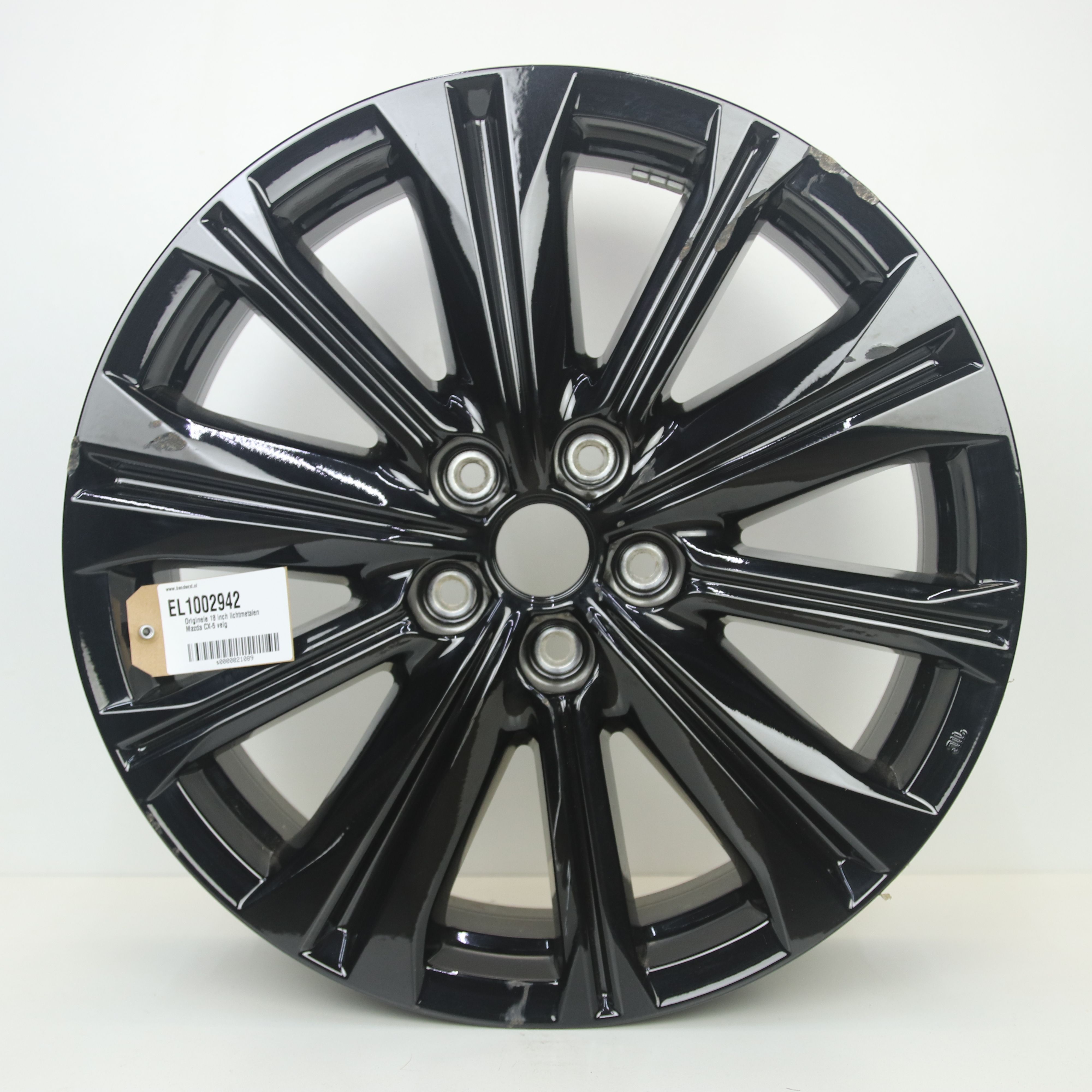 EL1002942 Originele 18 inch lichtmetalen Mazda CX-5 velg 7.00X19 5X114.3 ET45.0 NB67.10 Zwart