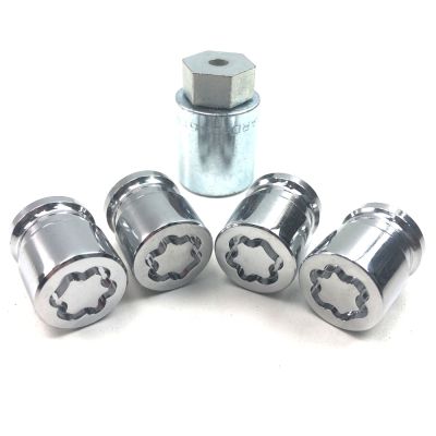 McGard slotmoerset chroom (per set)