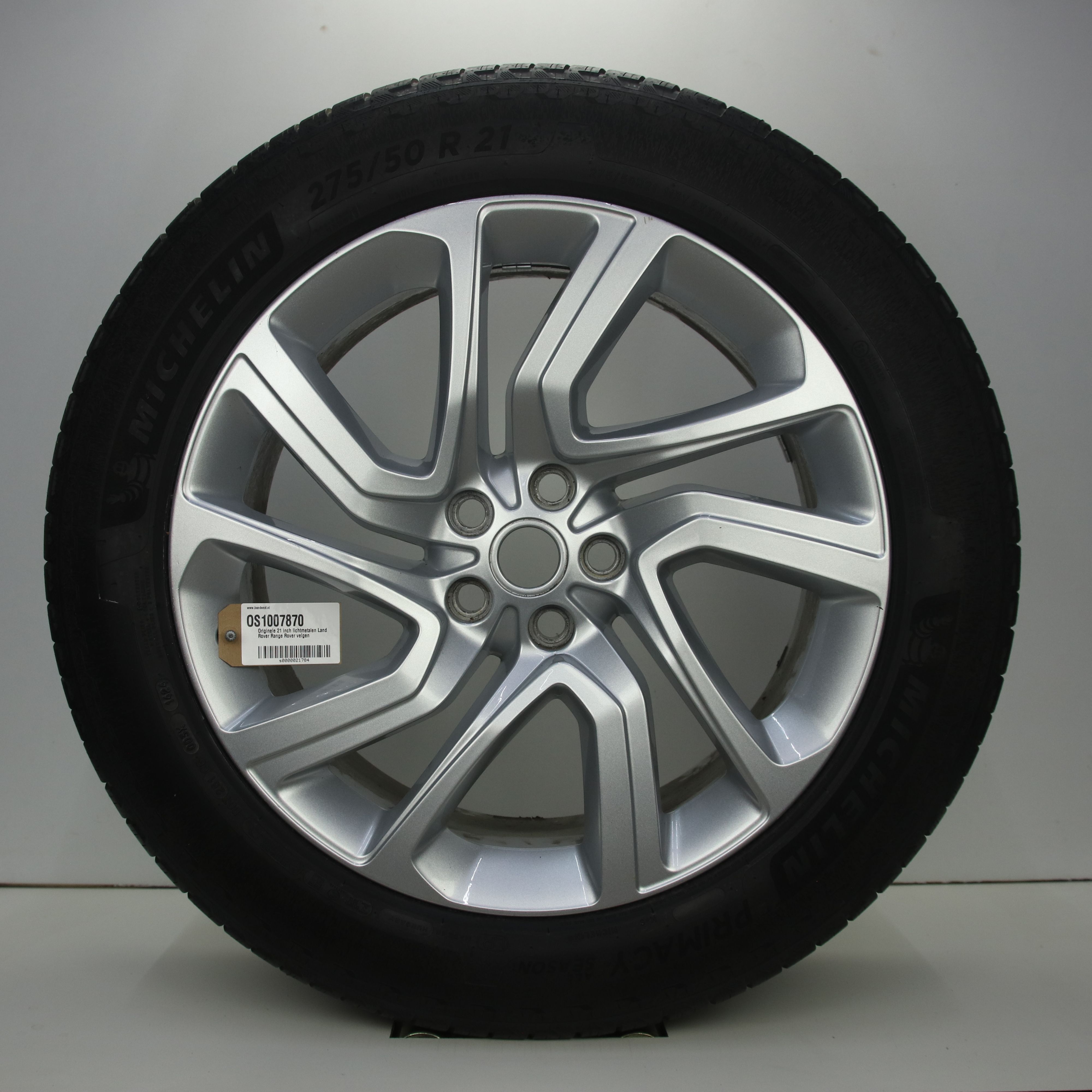 OS1007870 Originele 21 inch lichtmetalen Land Rover Range Rover velgen 9.50X21 5X120 ET49.0 NB72.60 Zilver