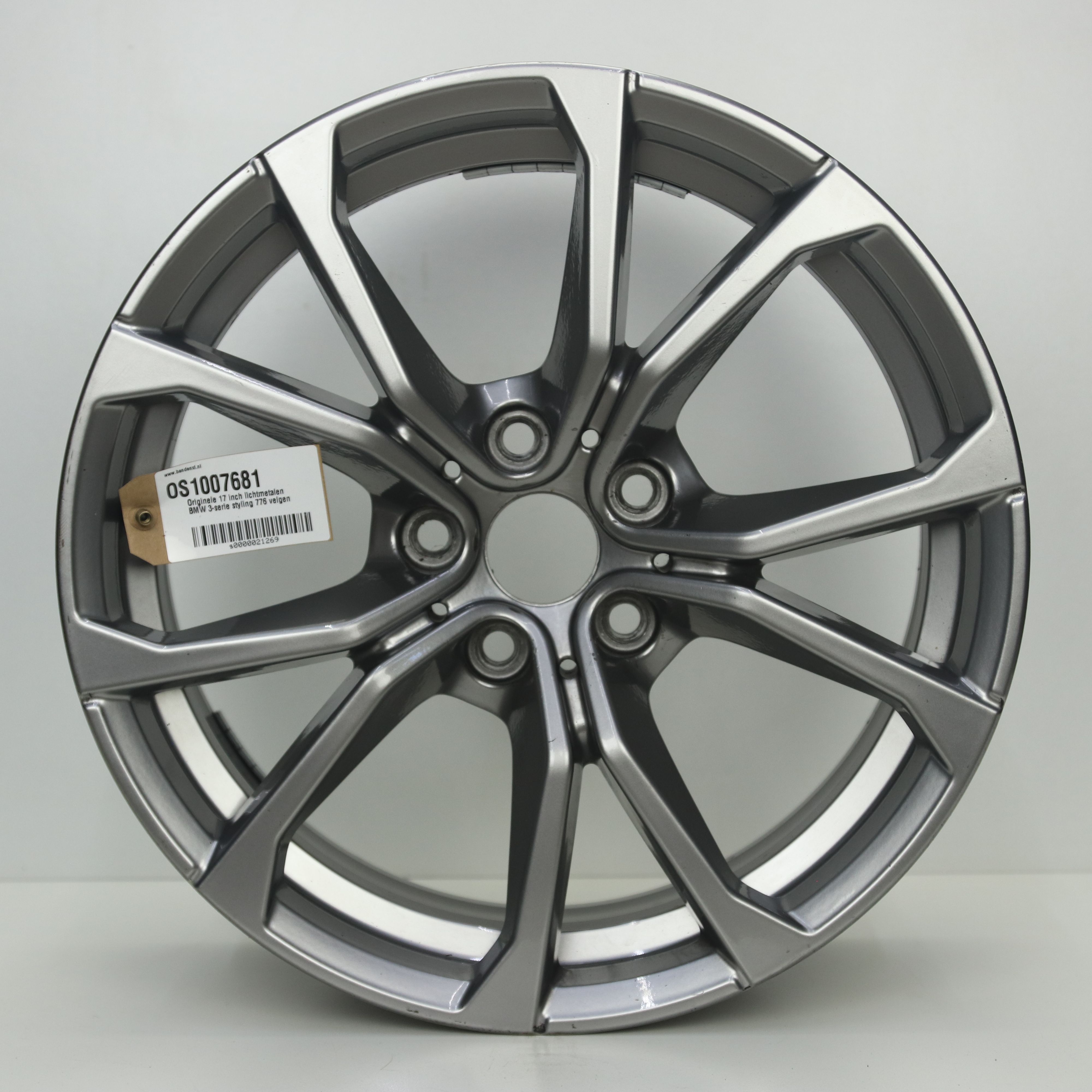 OS1007681 Originele 17 inch lichtmetalen BMW 3-serie styling 776 velgen 7.50X17 5X112 ET30.0 NB66.60 Antraciet