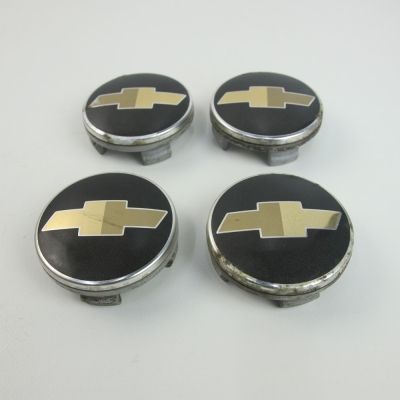 Naafkappen set OEM Chevrolet (Zwart + goud) 96452311