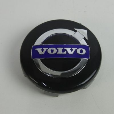 Naafkappen set OEM Volvo (Hoogglans zwart) 31400453